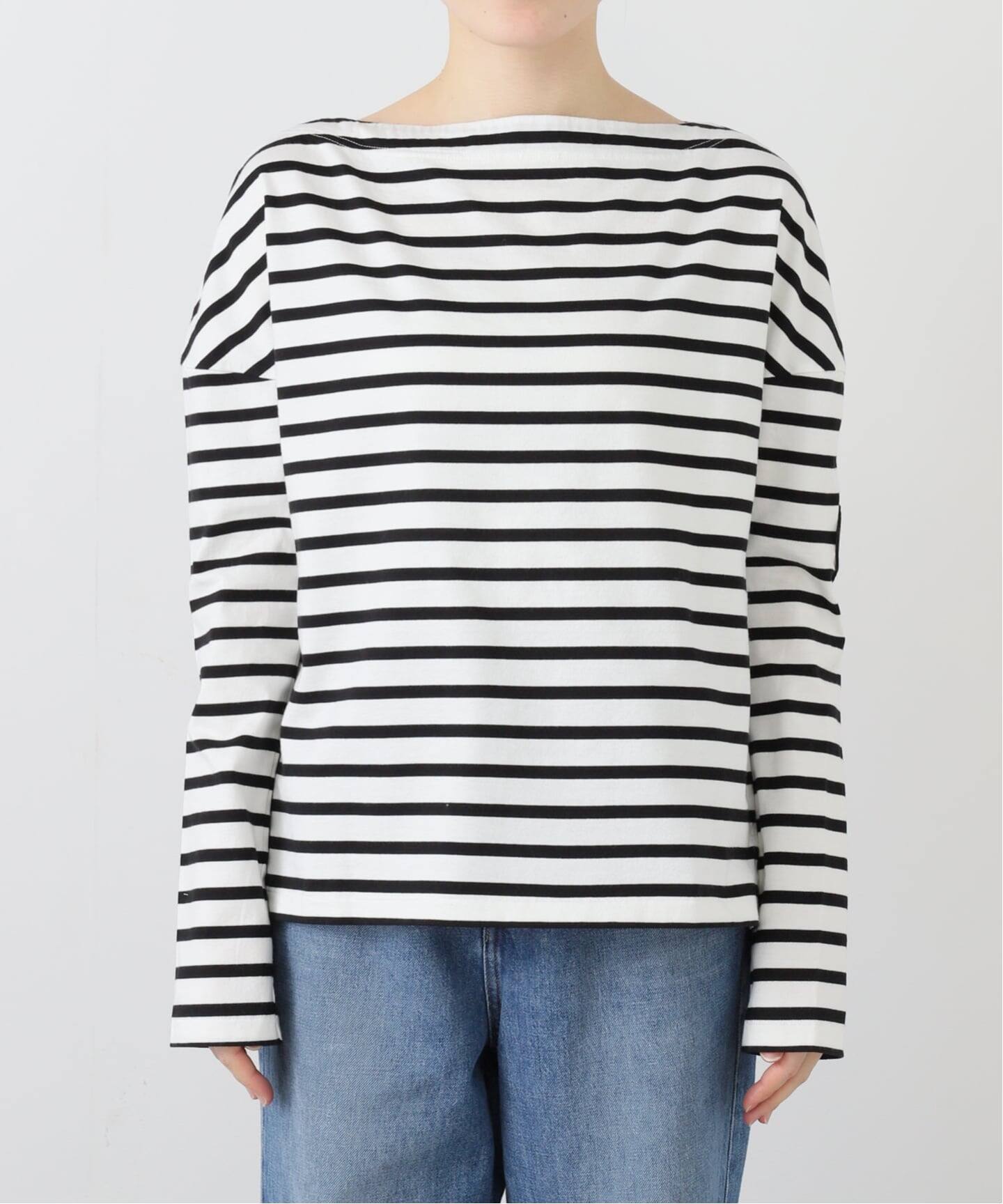 MADISONBLUE/マディソンブルー BN LS TEE BODER Tシャツ MB254-7014IN