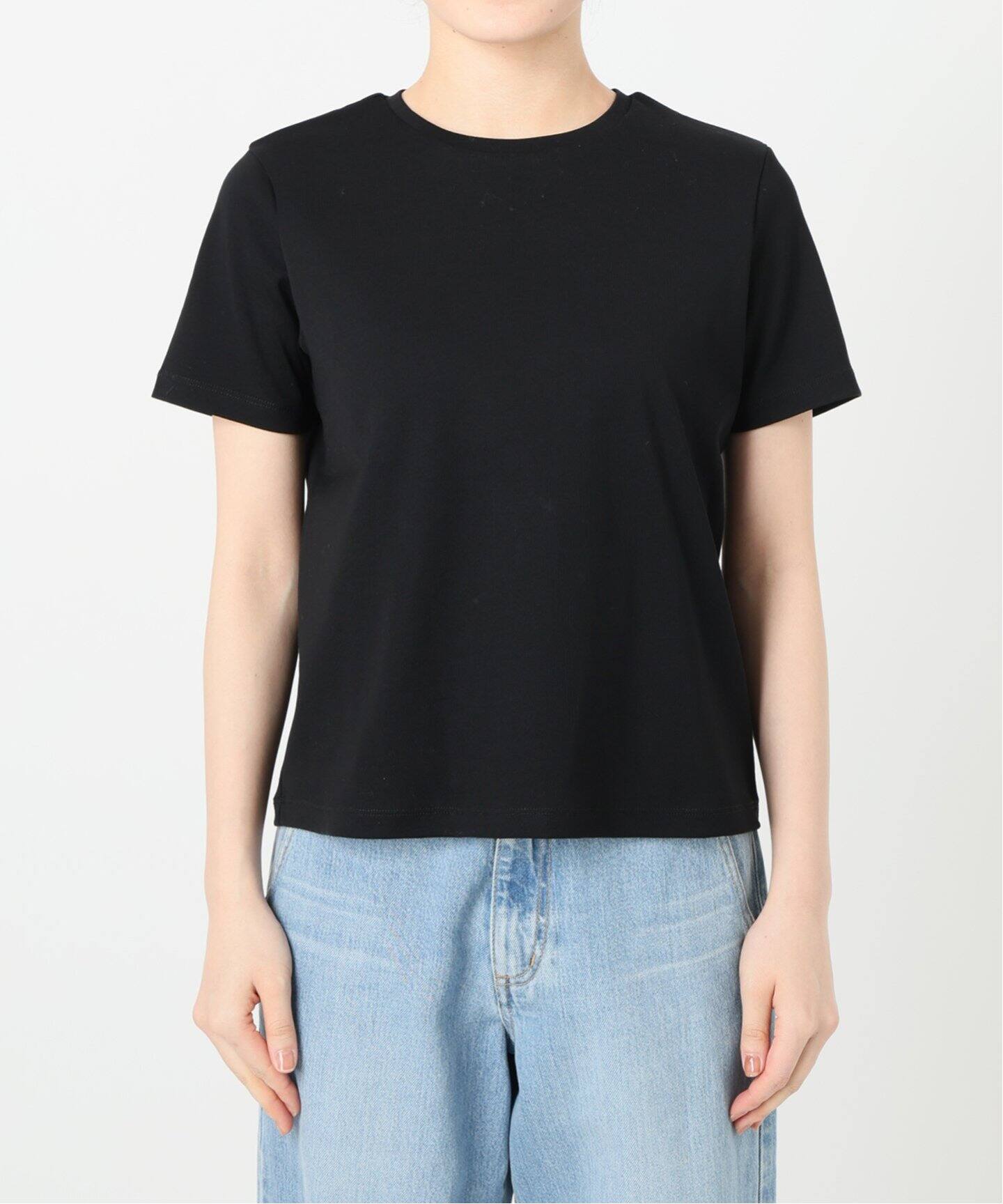 IENA J.B.ATTIRE別注 Cannes コンパクトTシャツ ホワイト J.B.ATTIRE/ジェービーアタイア 別注 Cannes コンパクトTシャツ