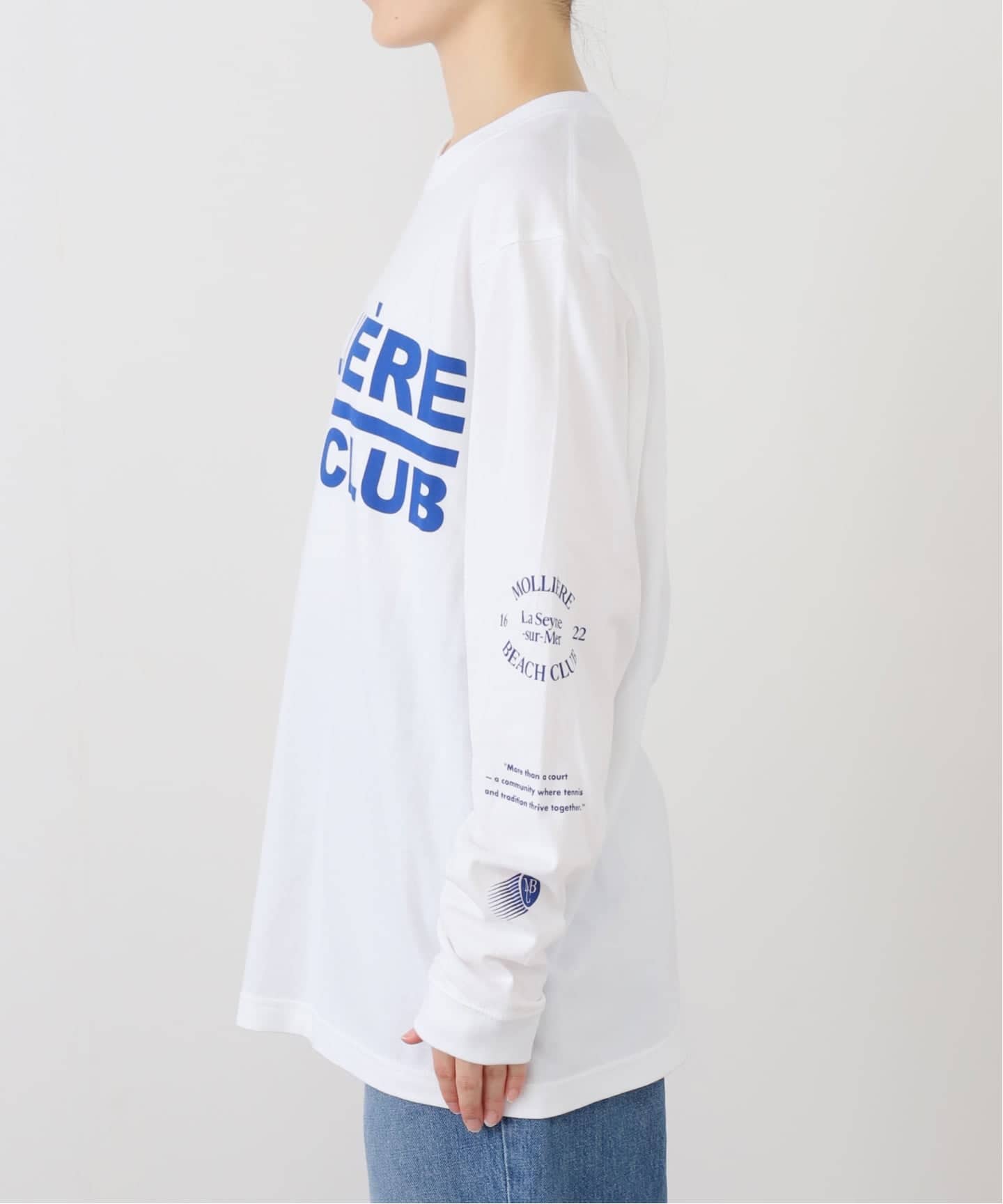 イエナ（IENA）/MOLLIERE BEACH CLUB/モリエール・ビーチ・クラブ ロンT IT250801 MOLLIERE BEACH CLUB/モリエール・ビーチ・クラブ ロンT IT250801（T