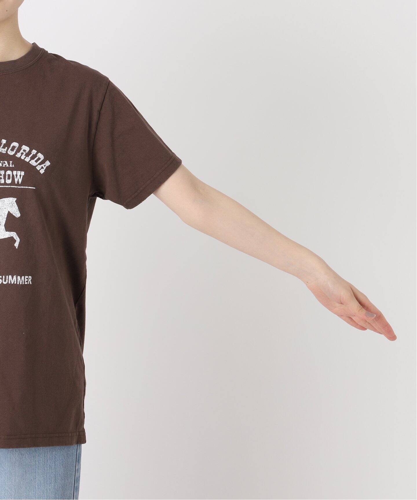 Deuxieme Classe購入 クチュールドアダム BROWN Tシャツ DEUXIEME CLASSE - Deuxieme Classe購入 クチュールドアダム BROWN T