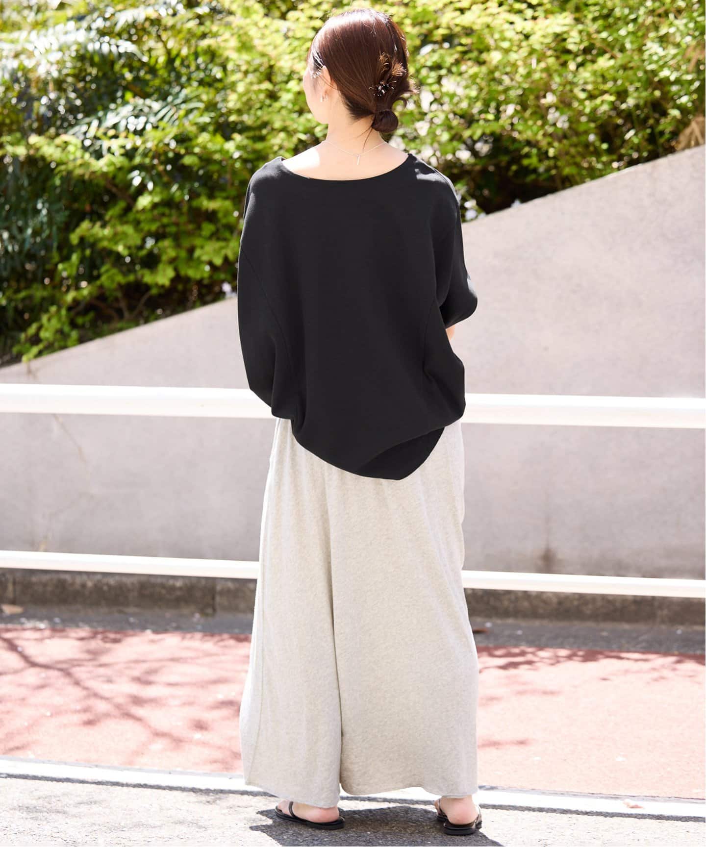 追加2》強撚ポンチ5分袖プルオーバー（Tシャツ／カットソー）｜SLOBE