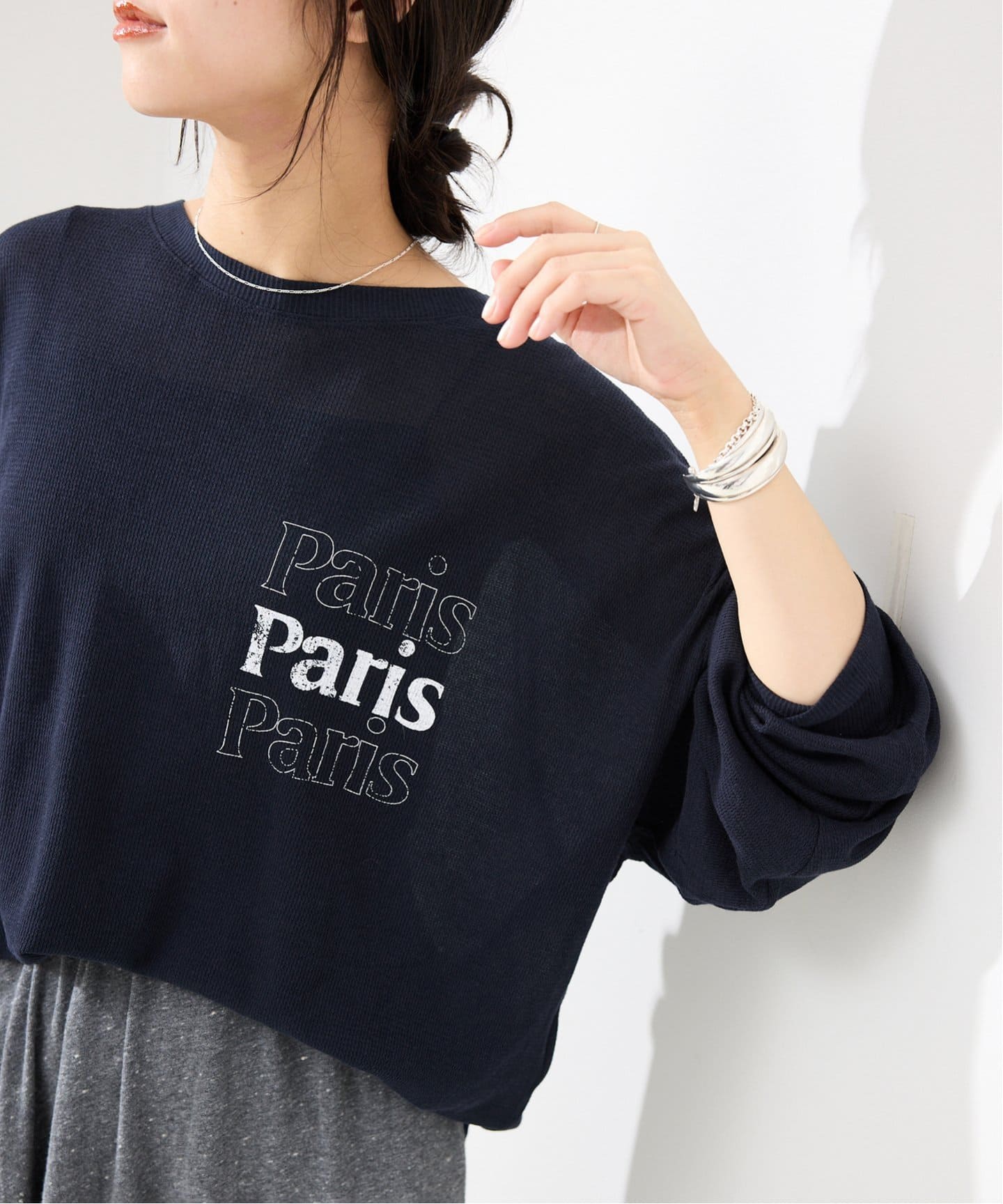 PARISシアーカットソー（Tシャツ／カットソー）｜SLOBE IENA（スローブ