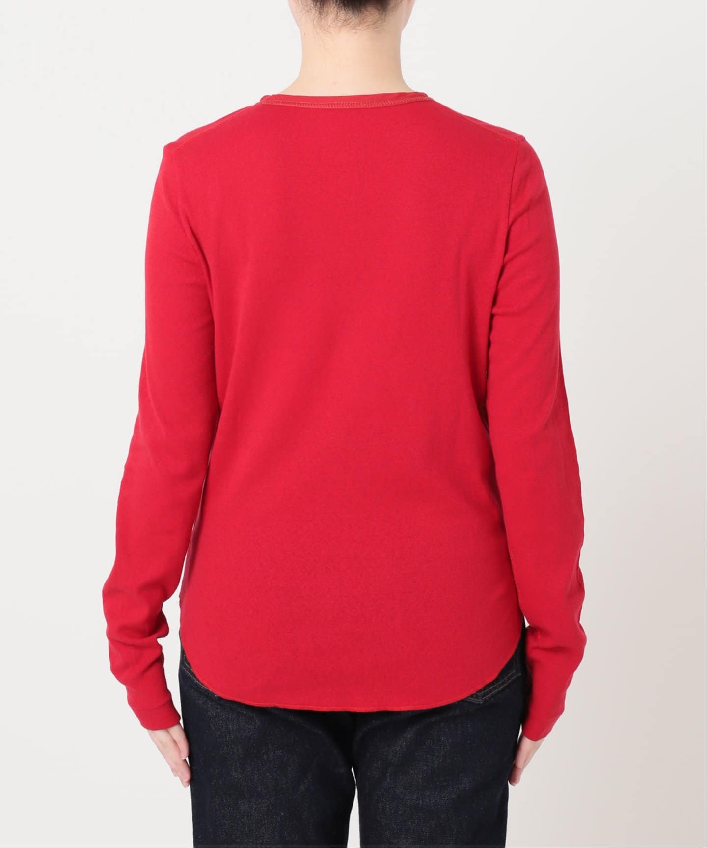 スラブリブヘンリーネックロンTEE（Tシャツ／カットソー）｜SLOBE IENA