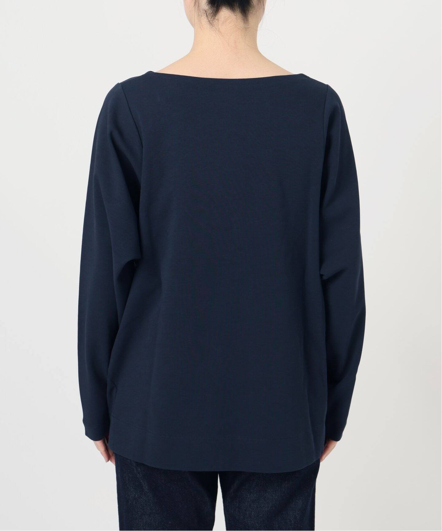 ドライポンチボートネックプルオーバー（Tシャツ／カットソー）｜SLOBE