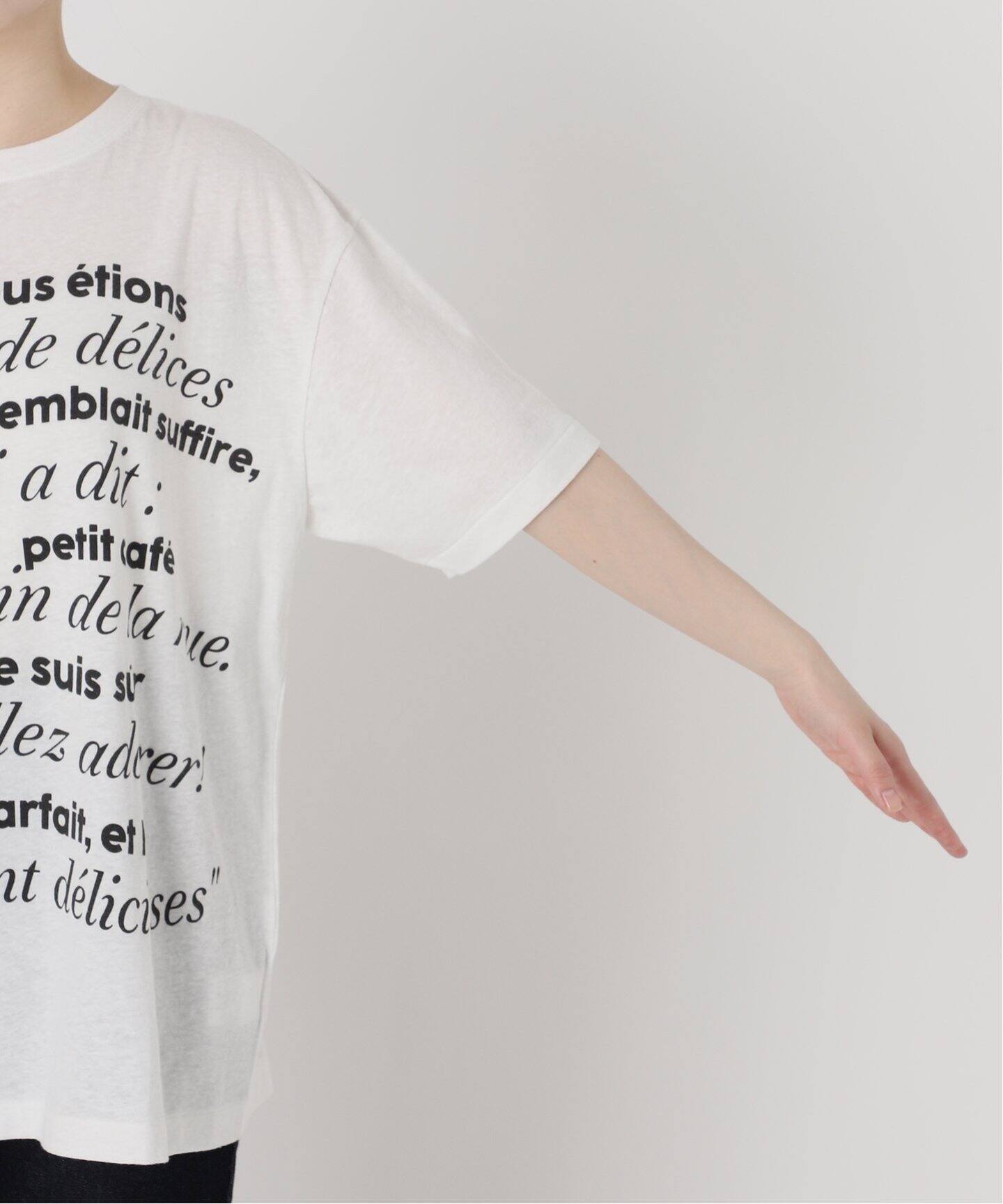 IENA LA BOUCLE  BIGロゴTシャツ【ホワイト】未使用 IENA LA BOUCLE PARIS DOG Tシャツ（Tシャツ／カットソー）｜IENA