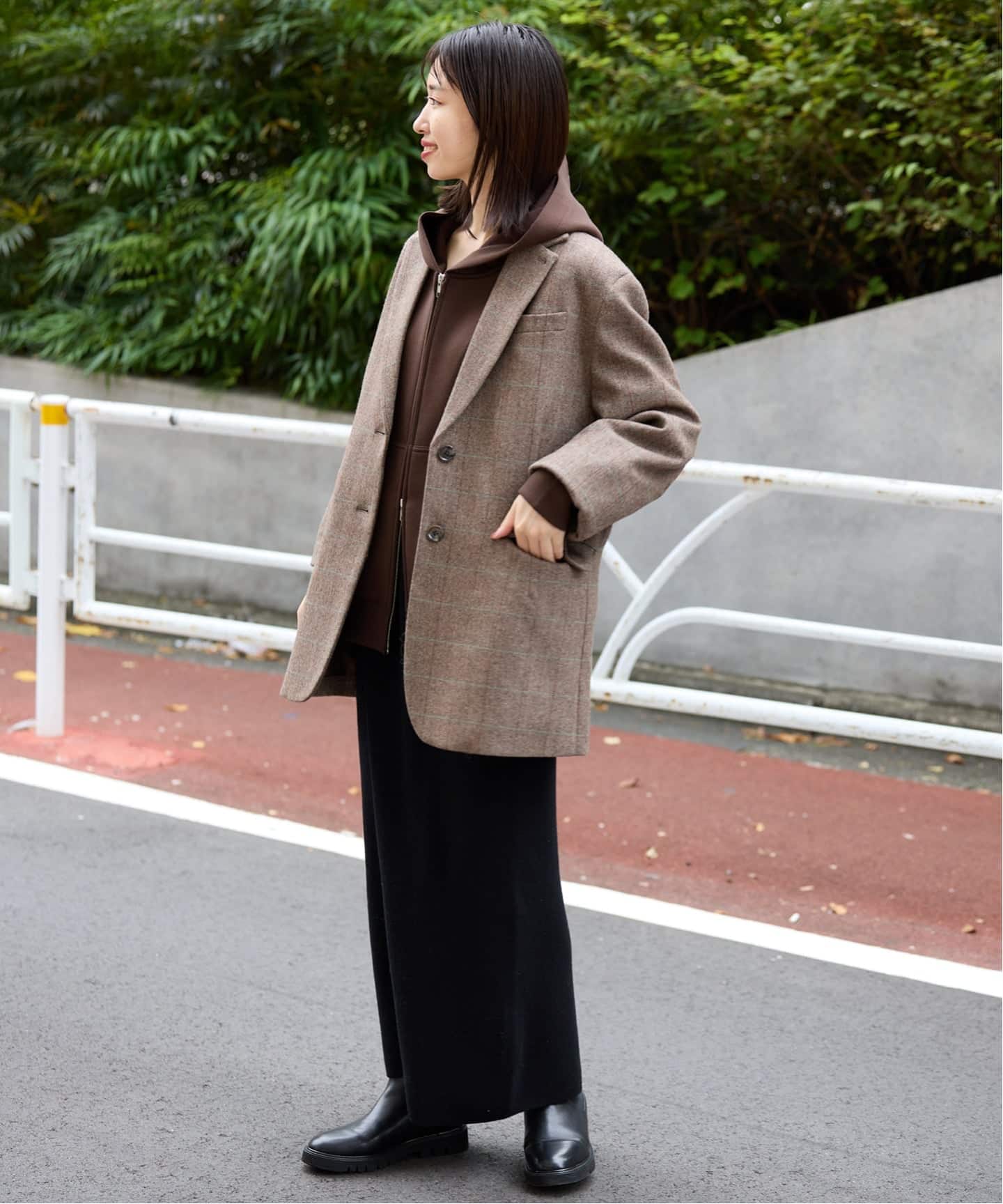 一部店舗・WEB限定カラー有り/追加》ボリュームジップアップ