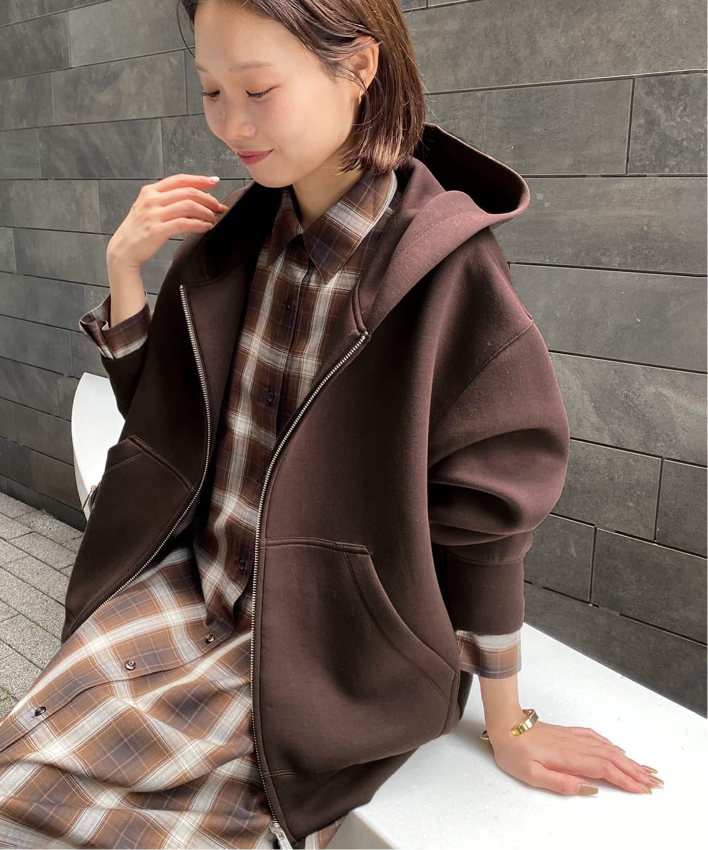 一部店舗・WEB限定カラー有り/追加》ボリュームジップアップフーディー