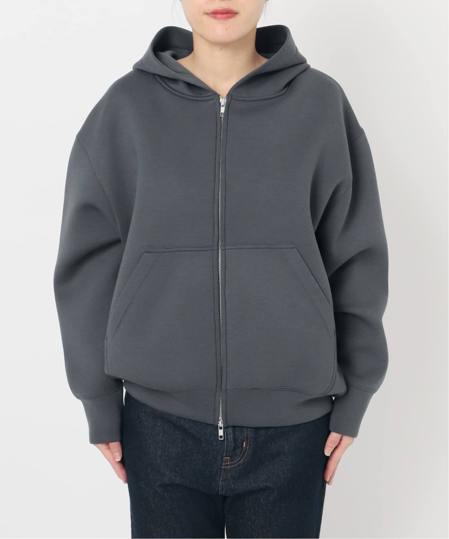 一部店舗・WEB限定カラー有り/追加》ボリュームジップアップフーディー