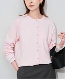 《WEB限定/追加》フライスパールボタンカーディガン