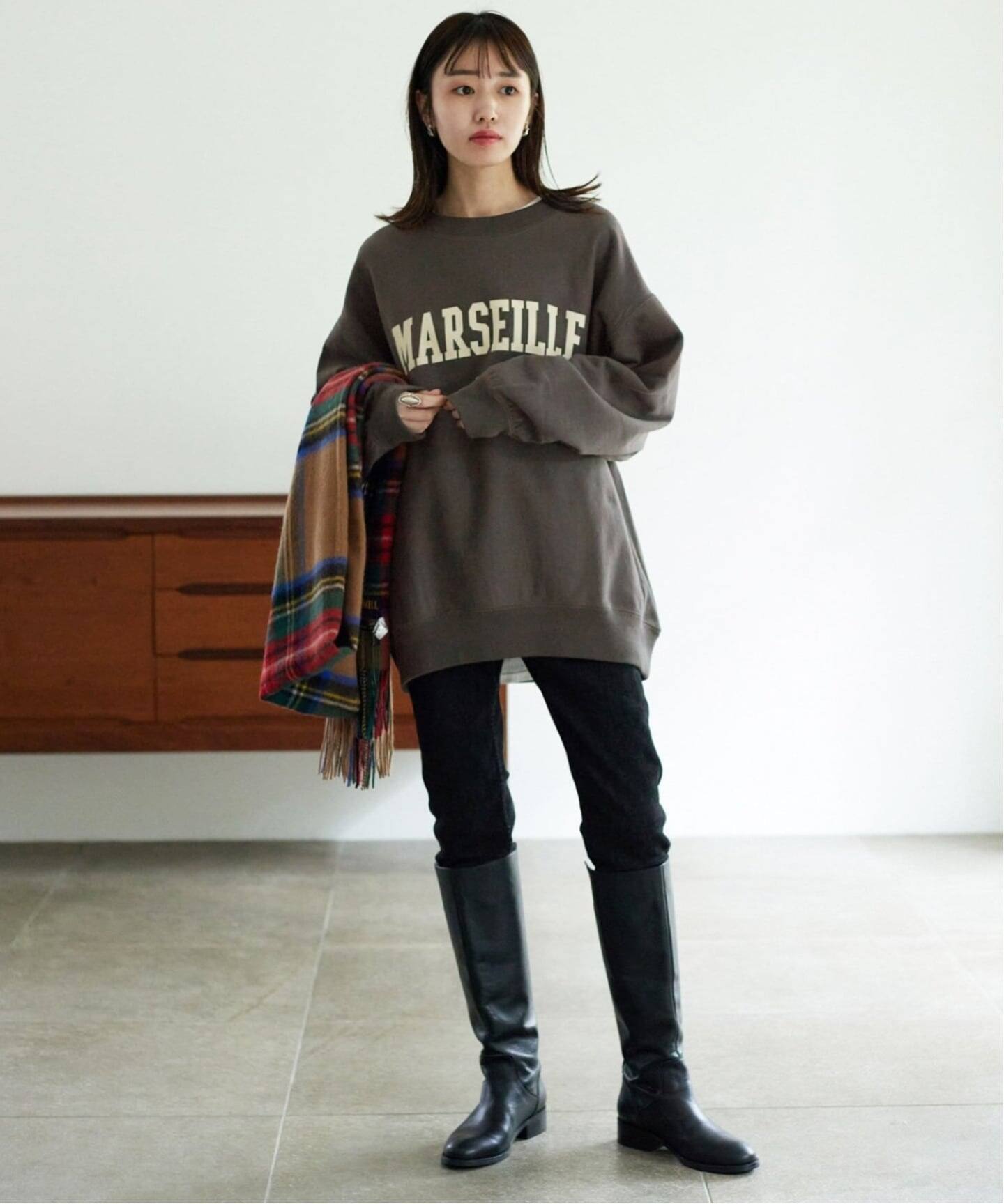 WEB限定/追加》MARSEILLE ロゴスウェット（スウェット）｜SLOBE IENA 