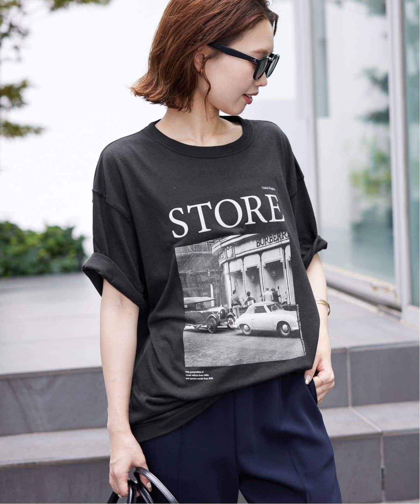 スローブ イエナ 2025完売 シャツ WEB限定/追加3予約》LIFEフォトルーズTEE（Tシャツ／カットソー