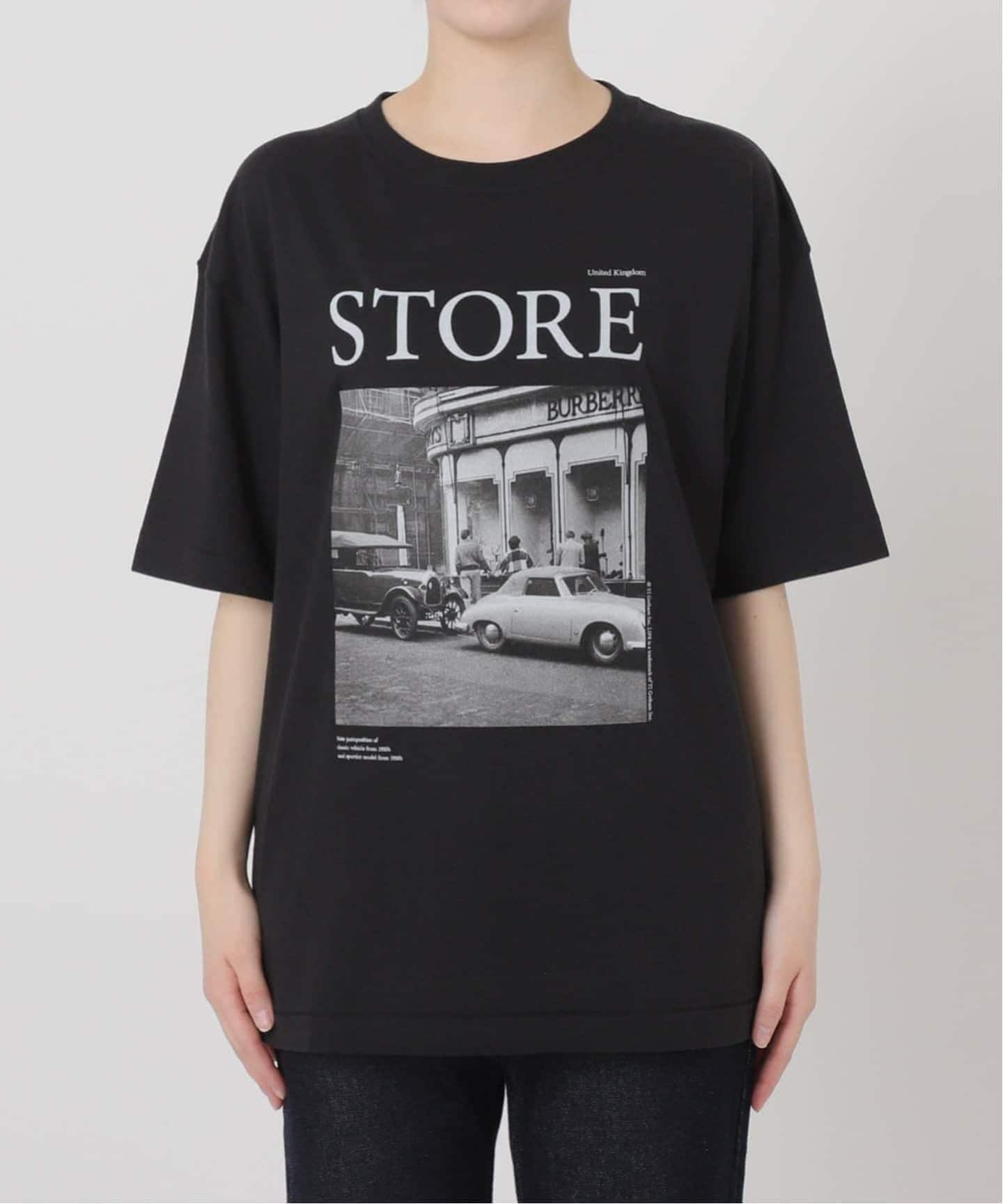 週末値下げSLOBE IENA LIFEフォトルーズTEE 黒 早めに欲しい方！ SLOBE IENA tシャツ 「WEB限定/追加3」LIFEフォトルーズTEE