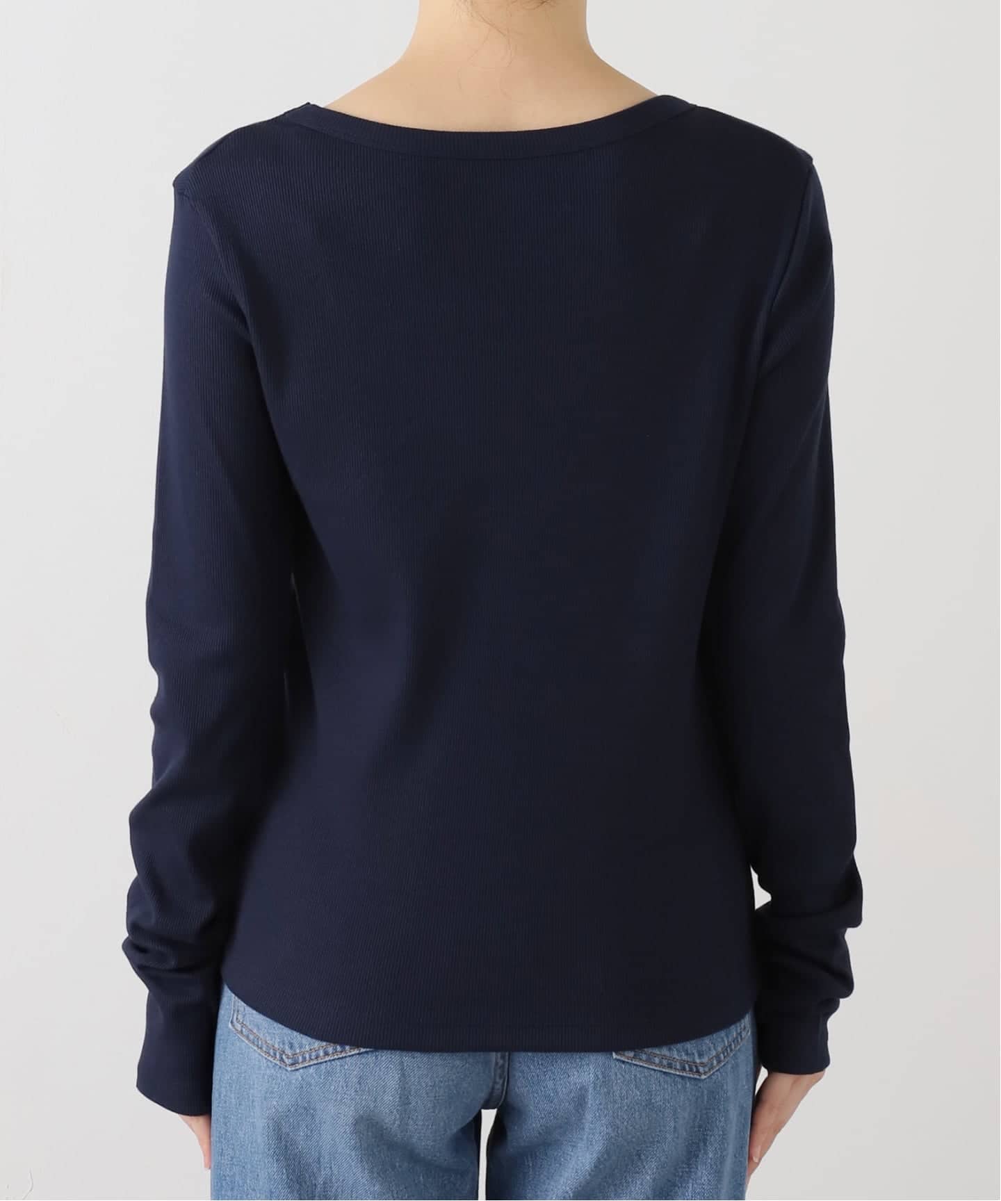 スローブイエナ SAWAHOCO パーフェクトカットソー　ネイビー WEB・一部店舗限定カラー有り/追加2》SAWAHOCO パーフェクト