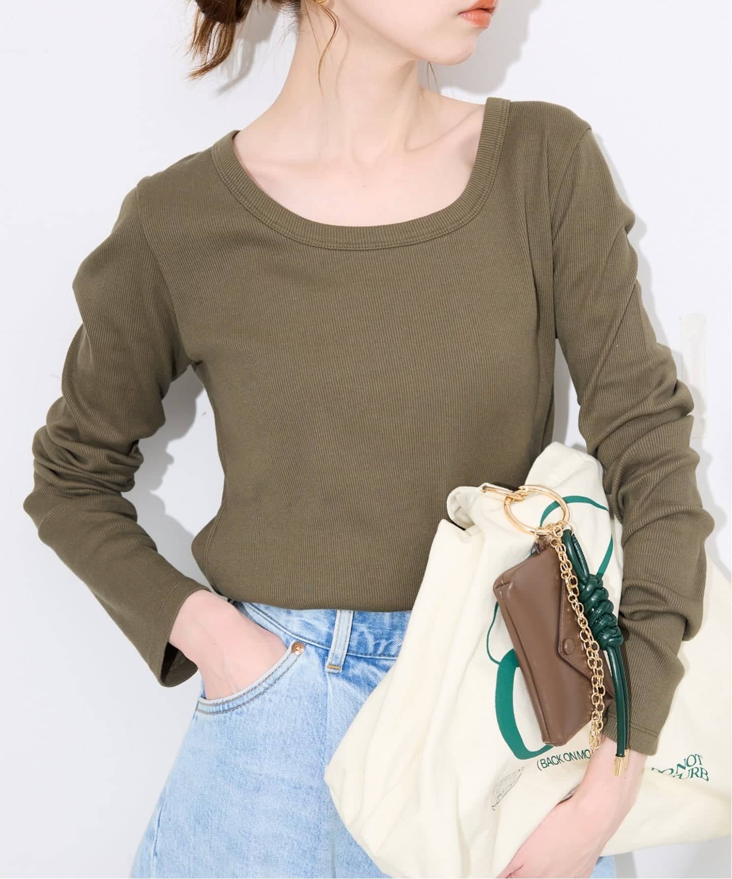 WEB・一部店舗限定カラー有り/追加2》SAWAHOCO パーフェクトカットソー