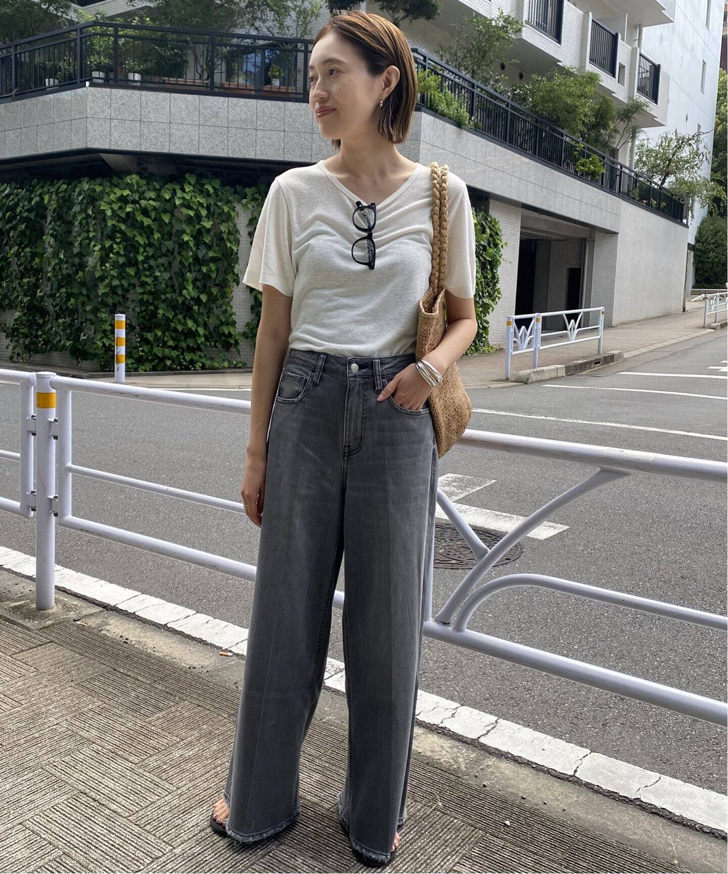 tシャツ リネン混ジャージーコンパクトTEE レディース リネン混ジャージーコンパクトTEE（Tシャツ／カットソー