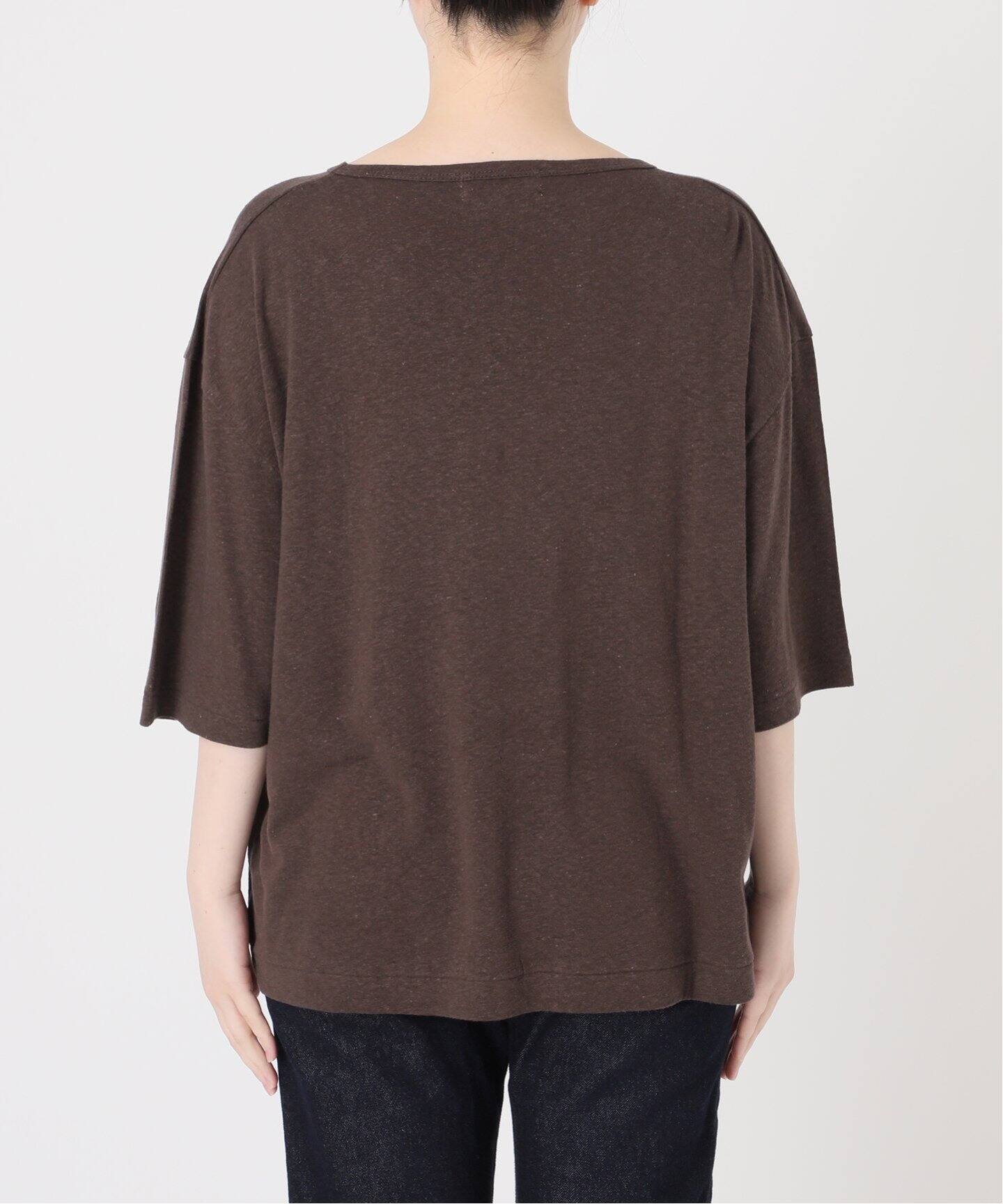リネン混ジャージーBIG TEE（Tシャツ／カットソー）｜SLOBE IENA