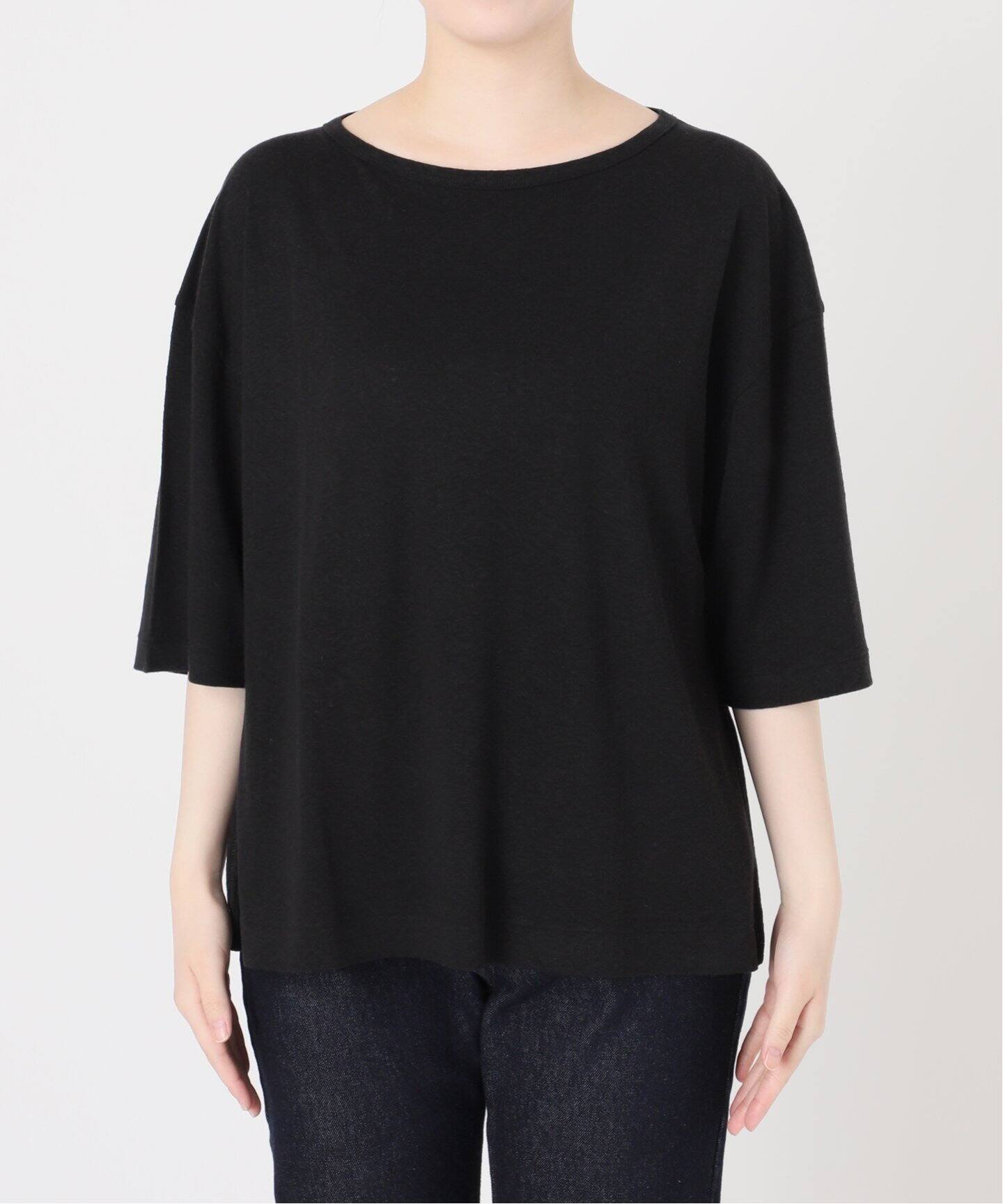 未使用　スローブイエナ　リネン混ジャージーBIG TEE 2枚セット リネン混ジャージーBIG TEE（Tシャツ／カットソー）｜SLOBE IENA