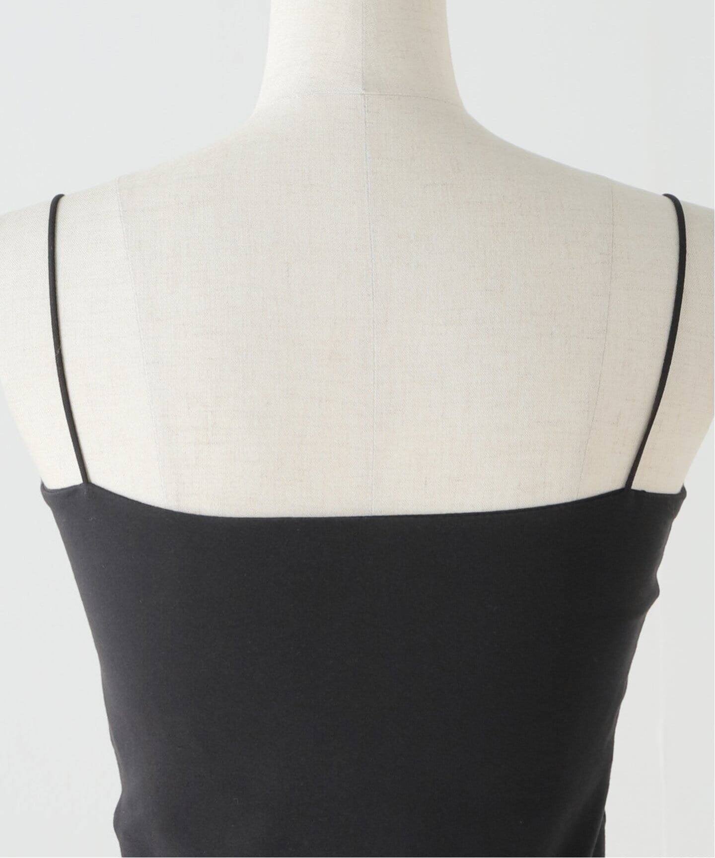 追加2》ベア天ショートキャミソール（カップ付きインナー）｜SLOBE