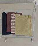 《追加》シアー天竺5分袖Tシャツ