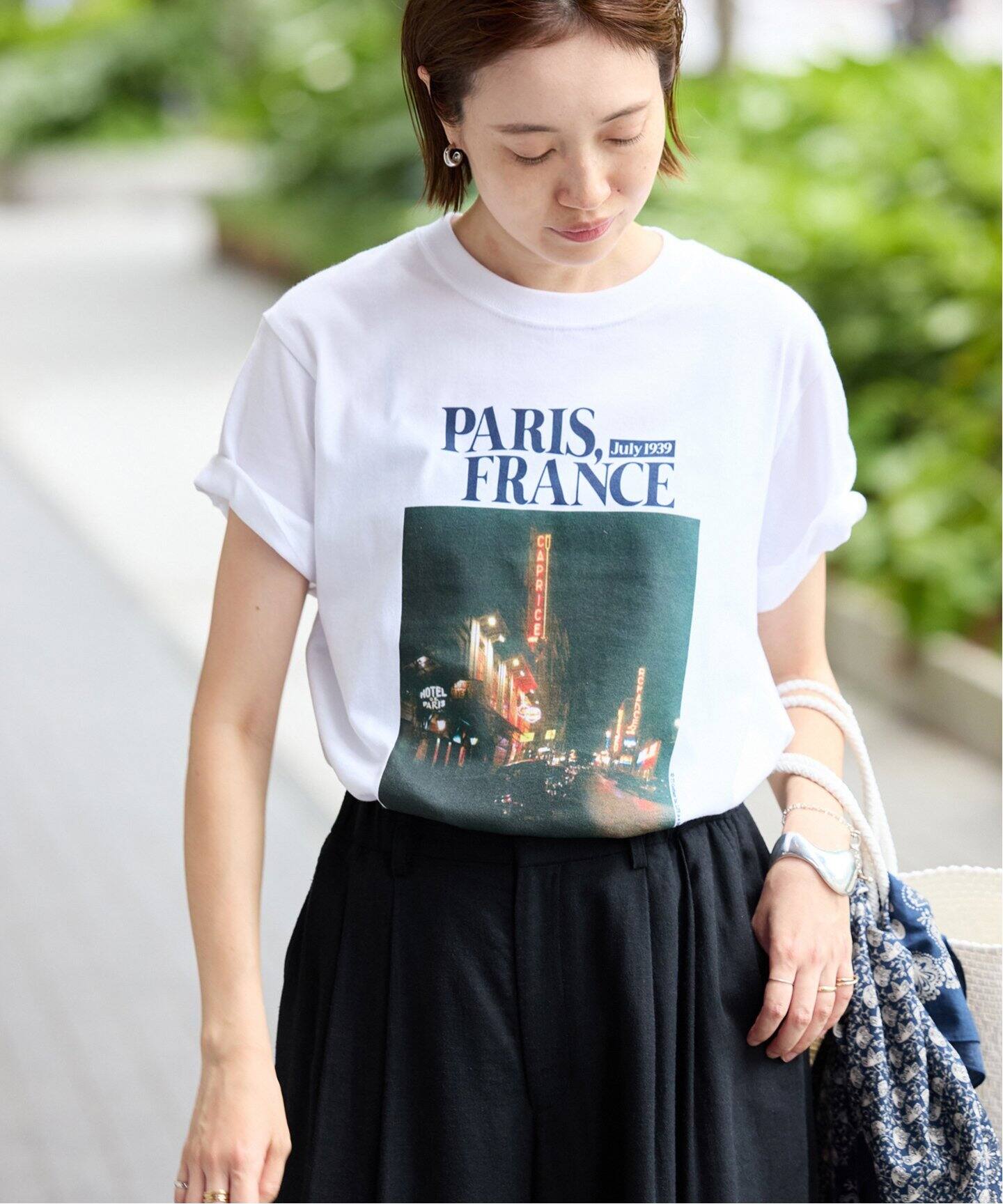 追加》PARIS NIGHT フォトTEE（Tシャツ／カットソー）｜SLOBE IENA
