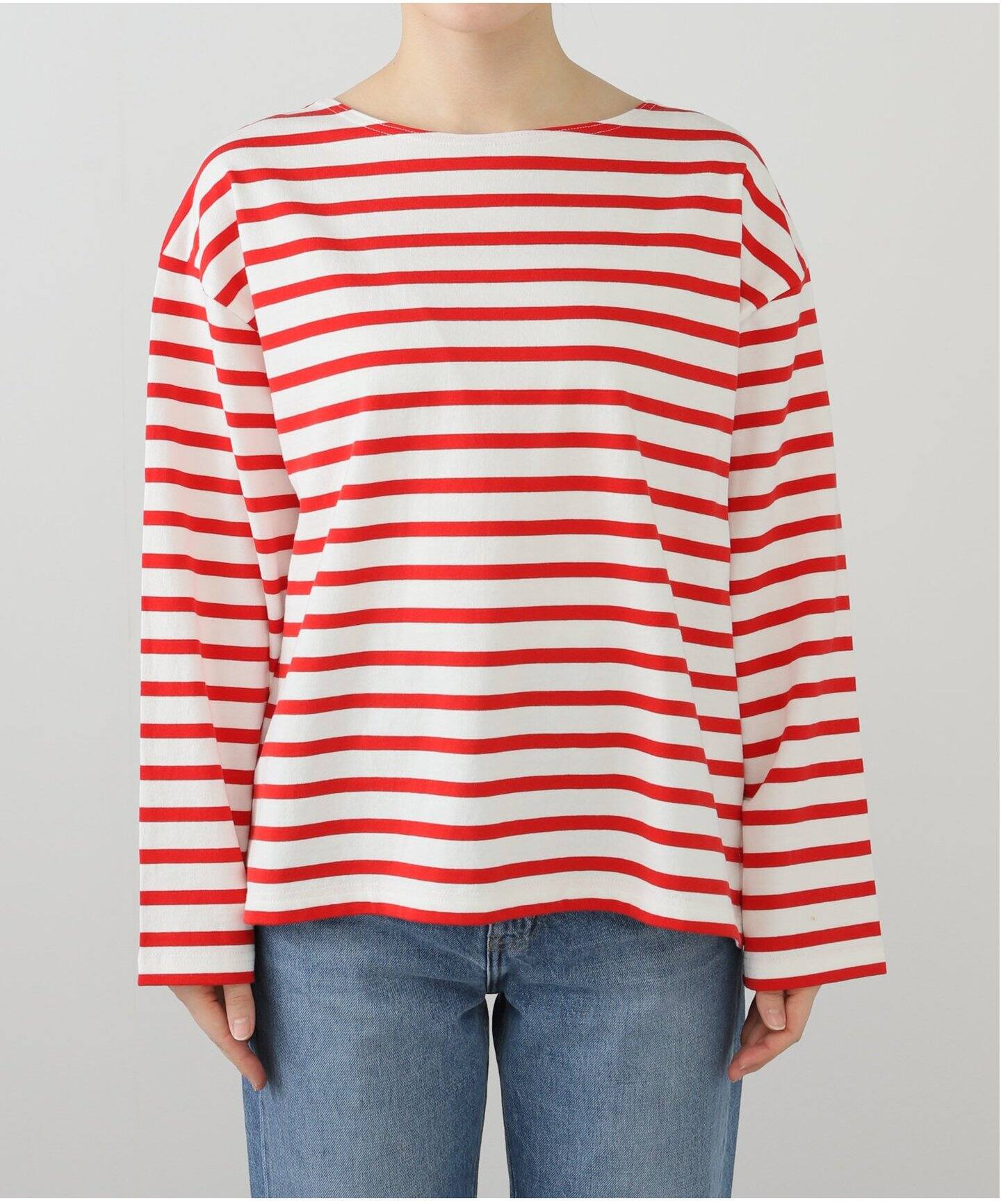 SLOBE IENA購入MEYAMEダブルコットンボーダーカットソー SLOBE IENA購入MEYAMEダブルコットンボーダーカットソー レディース