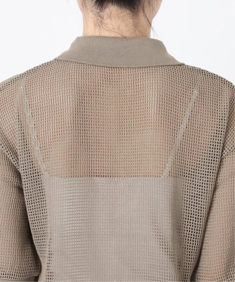 メッシュスキッパープルオーバー（Tシャツ／カットソー）｜SLOBE IENA 