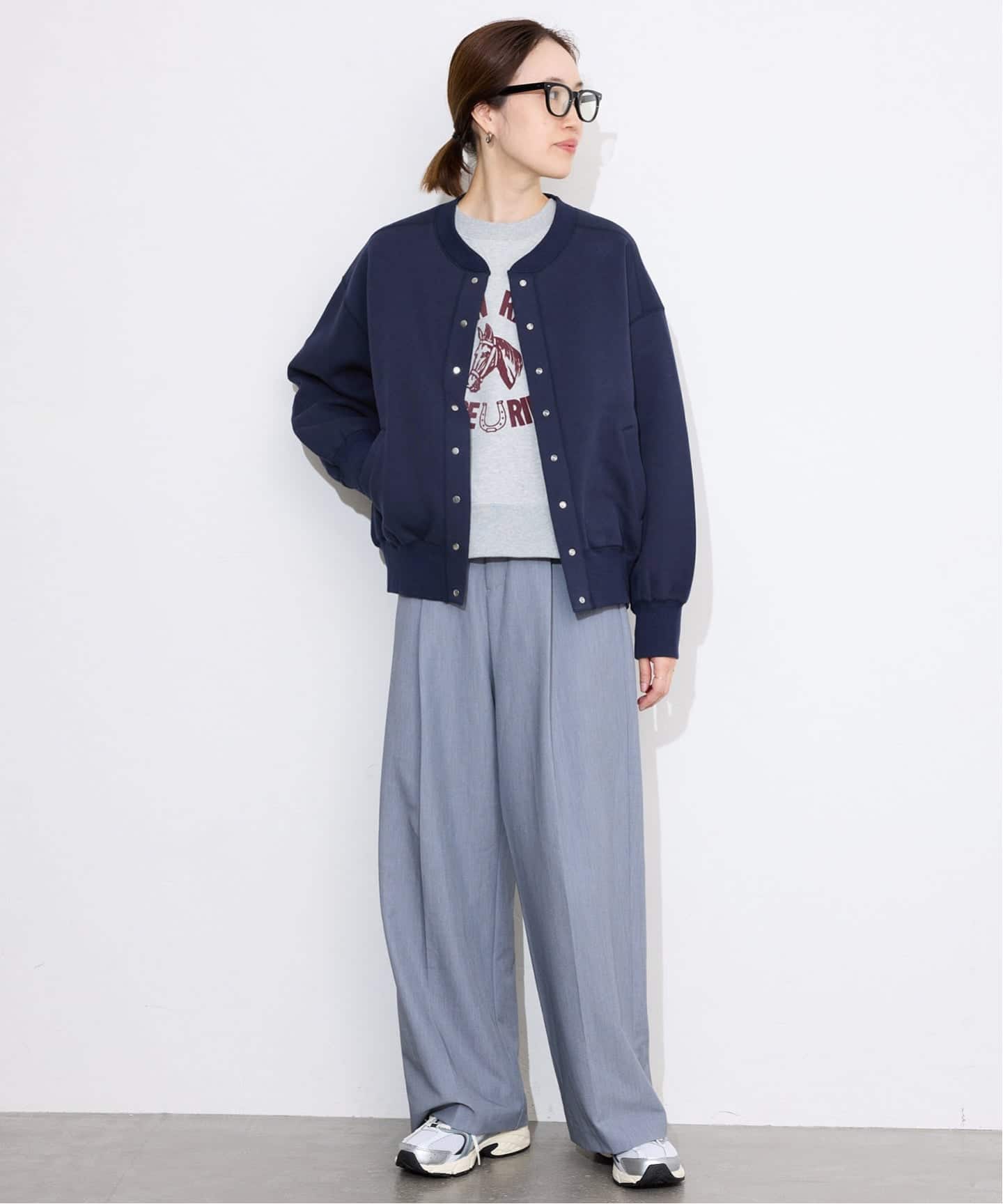 ダンボールクルーネックカーディガン（カーディガン）｜SLOBE IENA