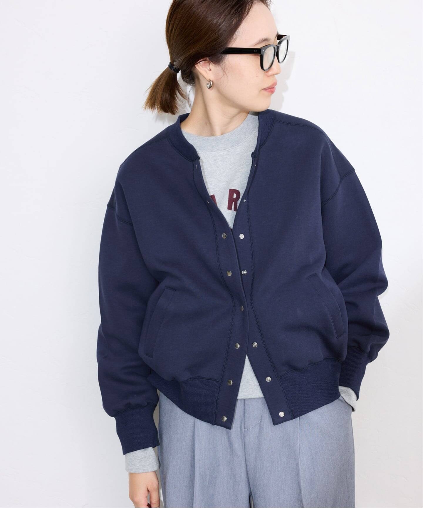 ダンボールクルーネックカーディガン（カーディガン）｜SLOBE IENA