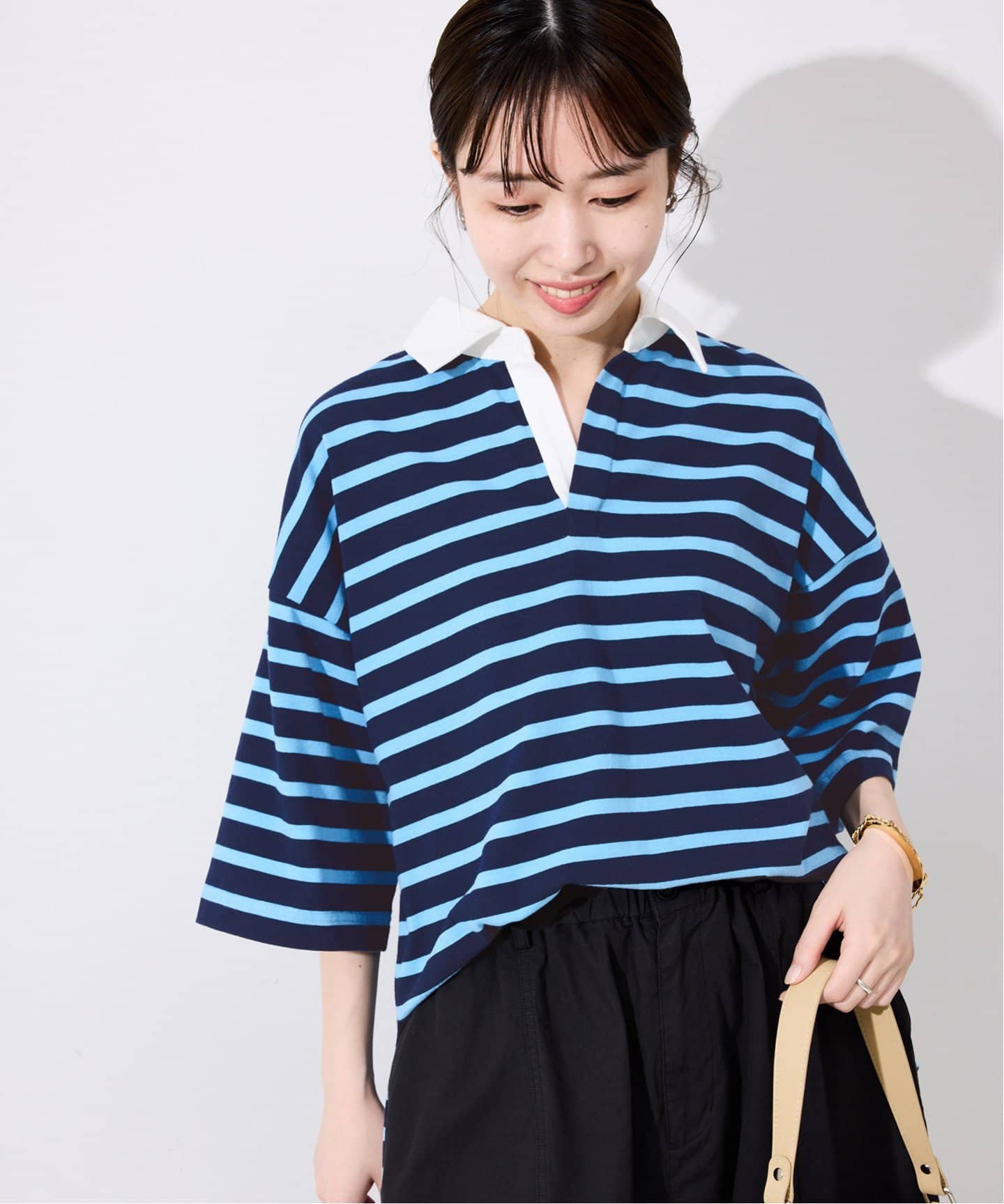 ラガースキッパープルオーバー（Tシャツ／カットソー）｜SLOBE