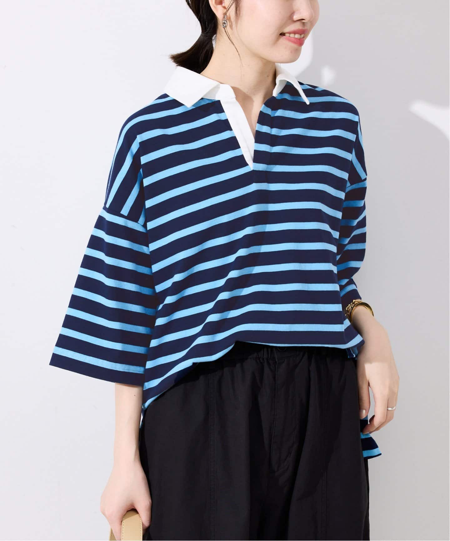 ラガースキッパープルオーバー（Tシャツ／カットソー）｜SLOBE