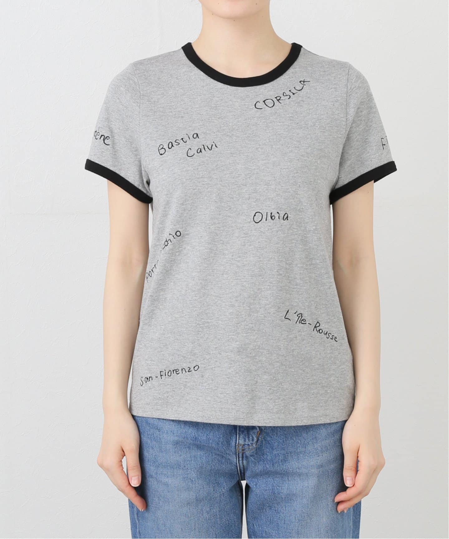 IENA - IENA(イエナ)ROUJE*IENA T-SH rouje logo ブルーA IENA｜ロゴTシャツ | Rakuten Fashion(楽天ファッション／旧楽天