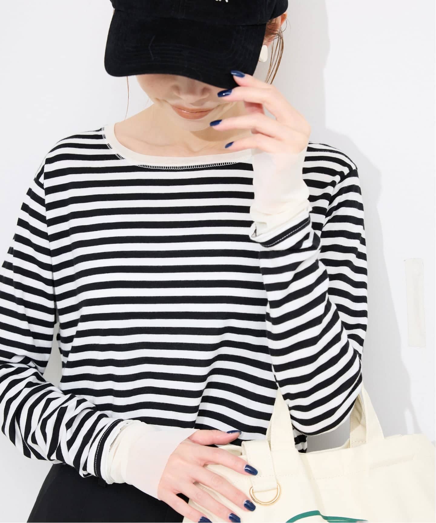 追加》レイヤードスリーブロンTEE（Tシャツ／カットソー）｜SLOBE IENA