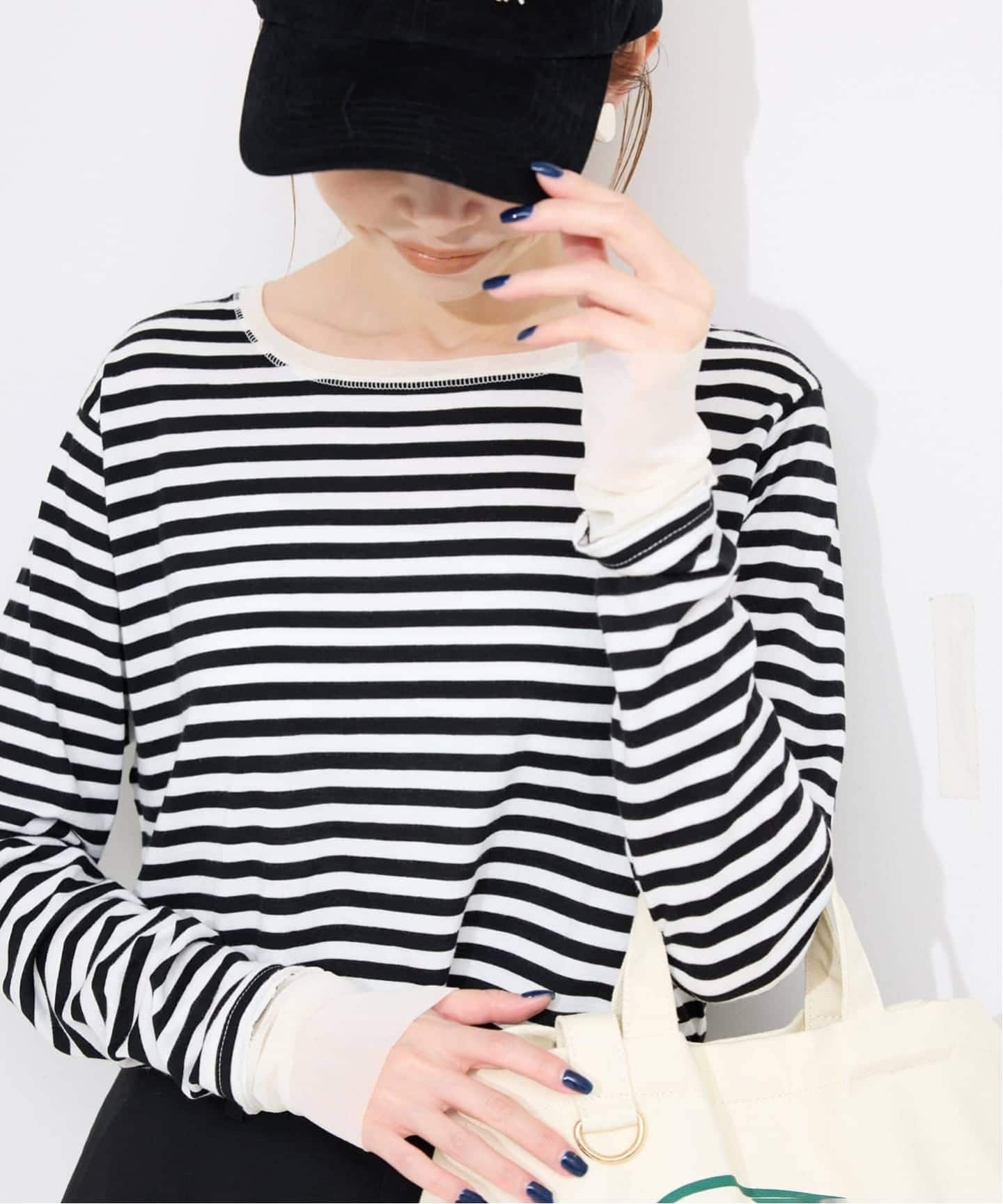 WEB限定/追加3》レイヤードスリーブロンTEE（Tシャツ／カットソー