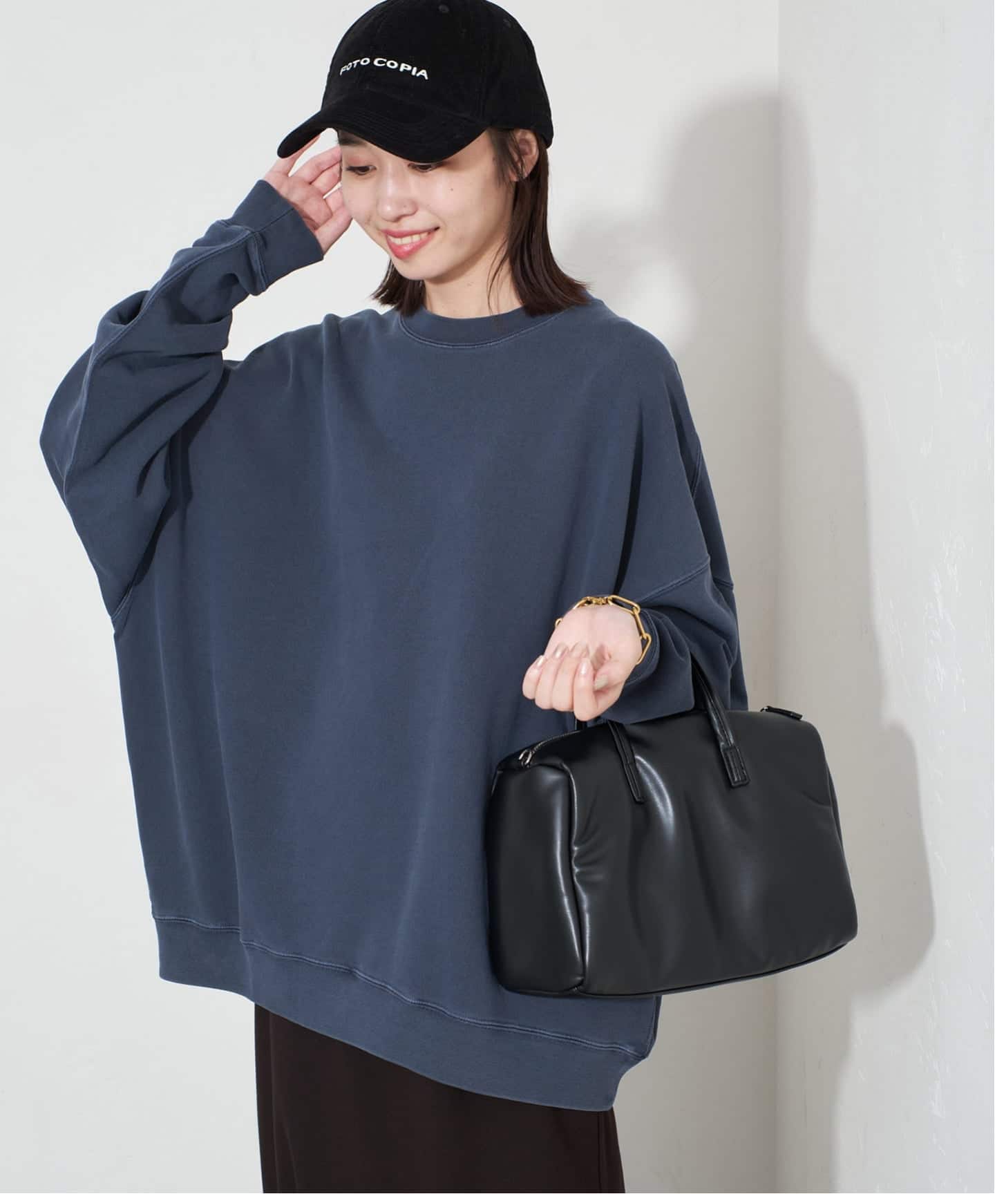 《WEB限定カラー有り/追加予約》ビックシルエットピグメント裏毛プルオーバー
