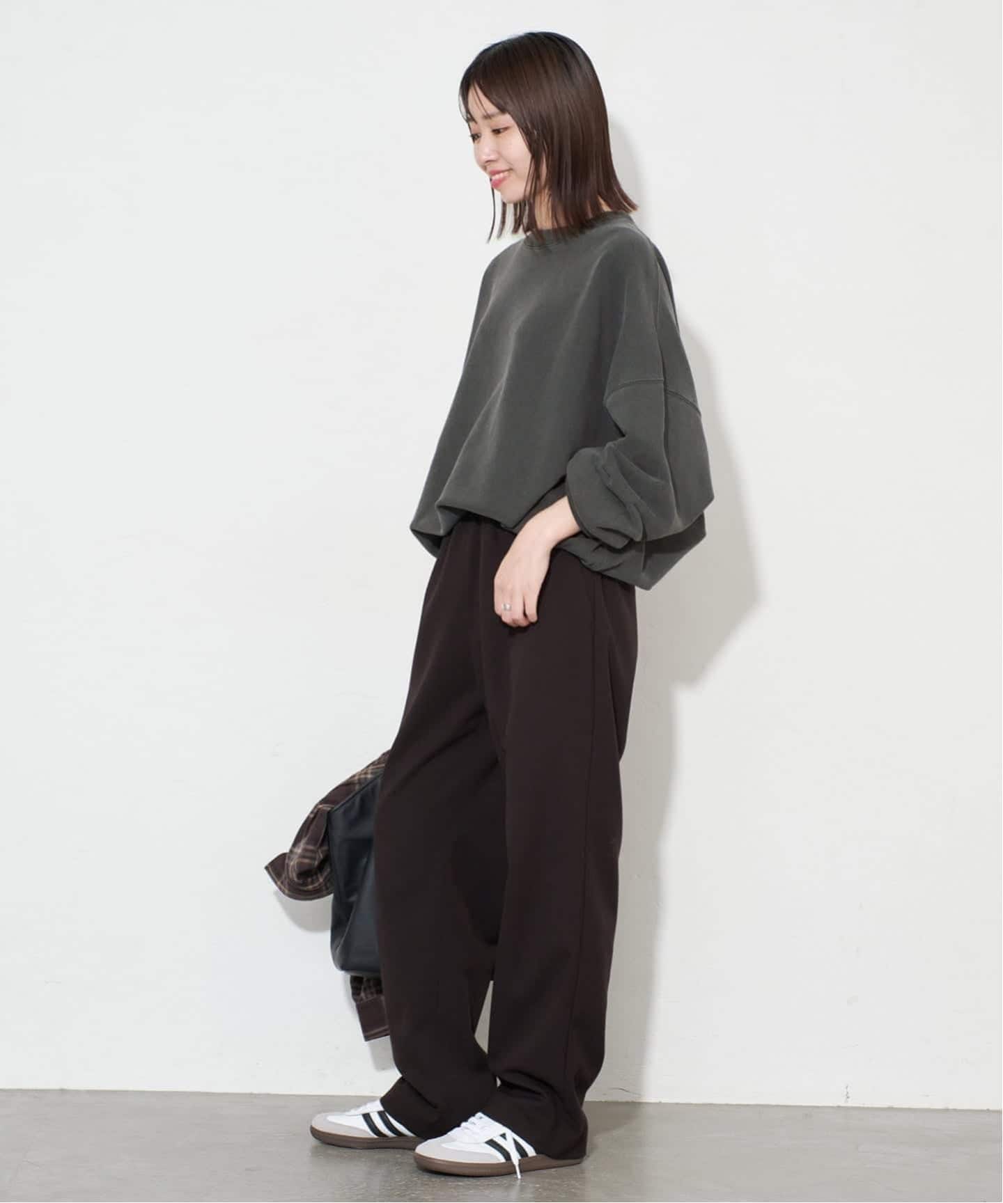 WEB限定/追加2予約》ビックシルエットピグメント裏毛プル