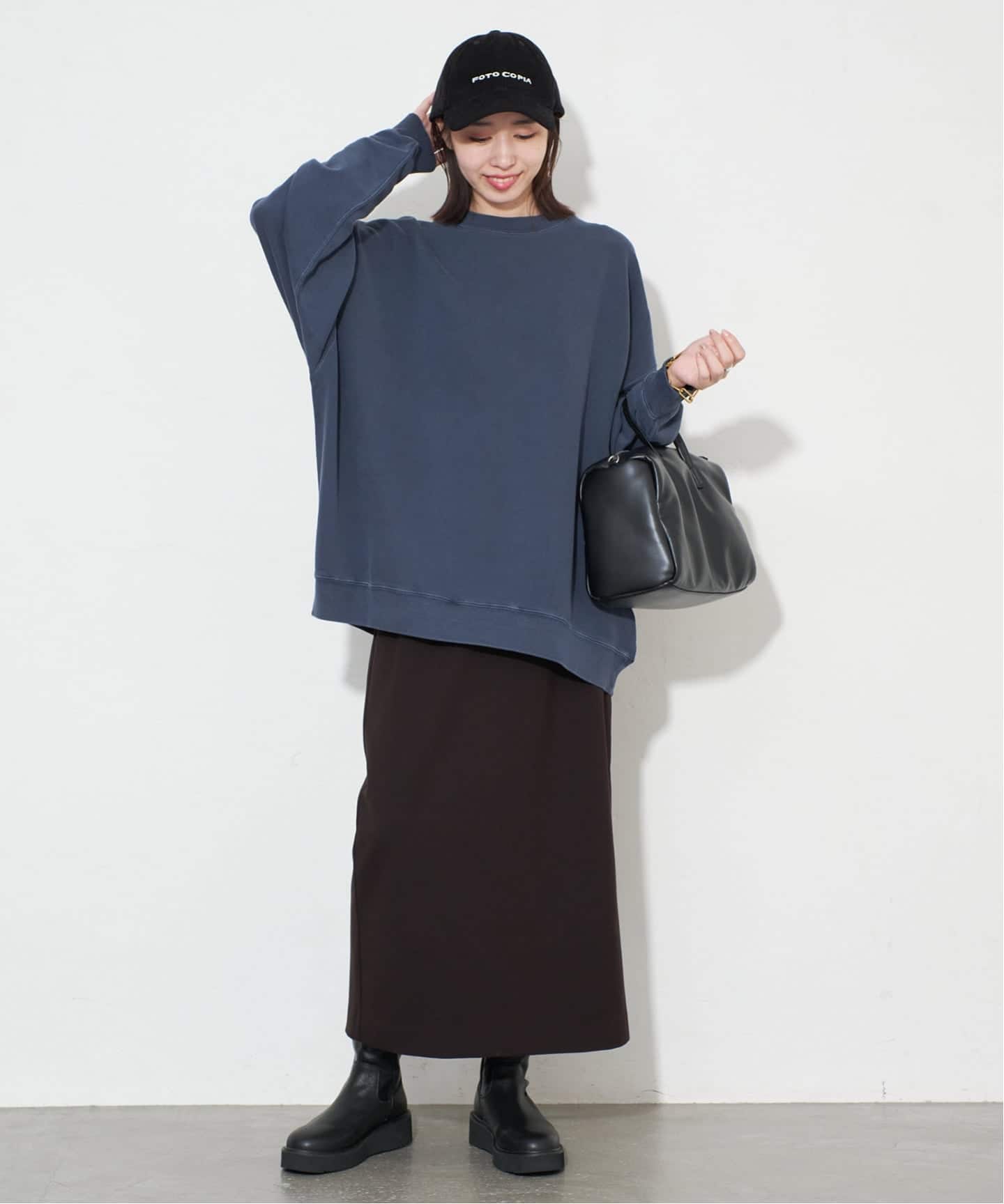 ⭐︎新品タグ付⭐︎ SLOB IENA ビックシルエットピグメント裏毛プルオーバー WEB限定/追加2予約》ビックシルエットピグメント裏毛プル
