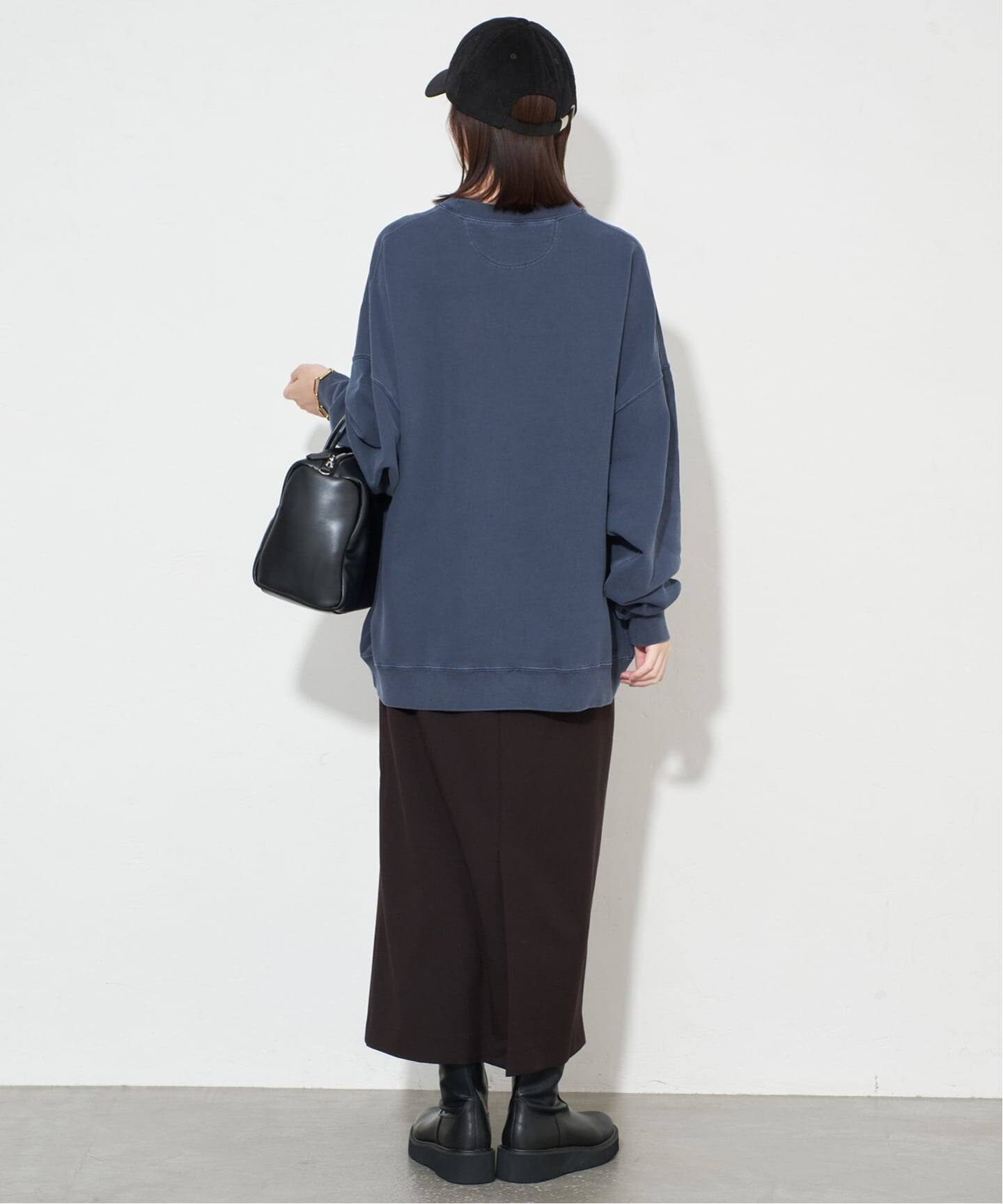 WEB限定/追加2》ビックシルエットピグメント裏毛プルオーバー