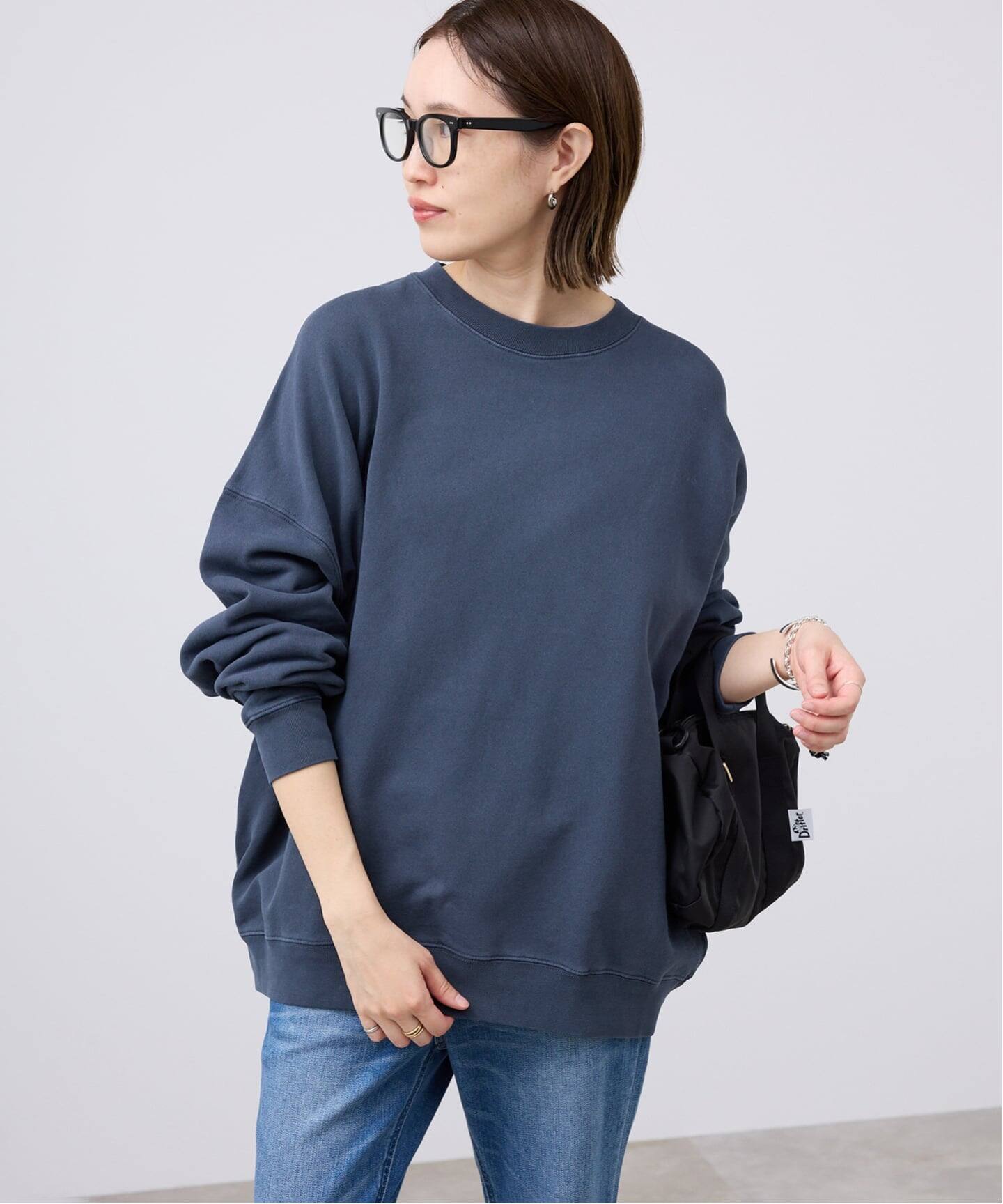 WEB限定/追加2》ビックシルエットピグメント裏毛プルオーバー 