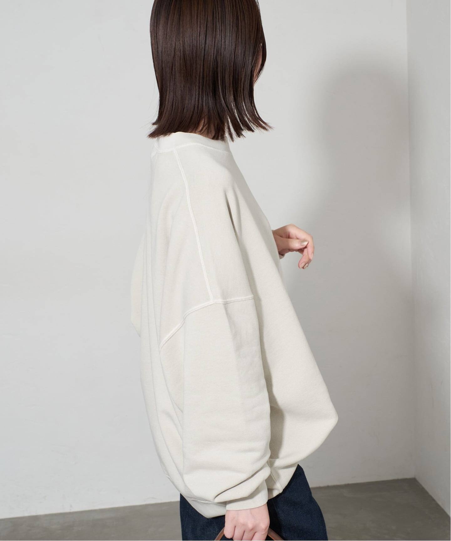 WEB限定/追加3予約》ビックシルエットピグメント裏毛プルオーバー
