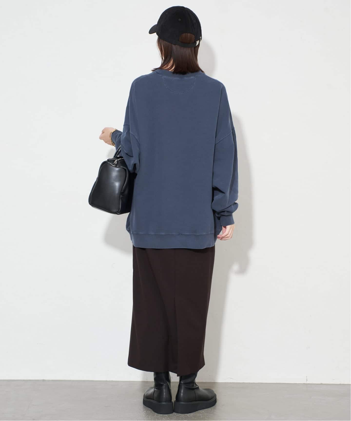 WEB限定/追加3予約》ビックシルエットピグメント裏毛プルオーバー