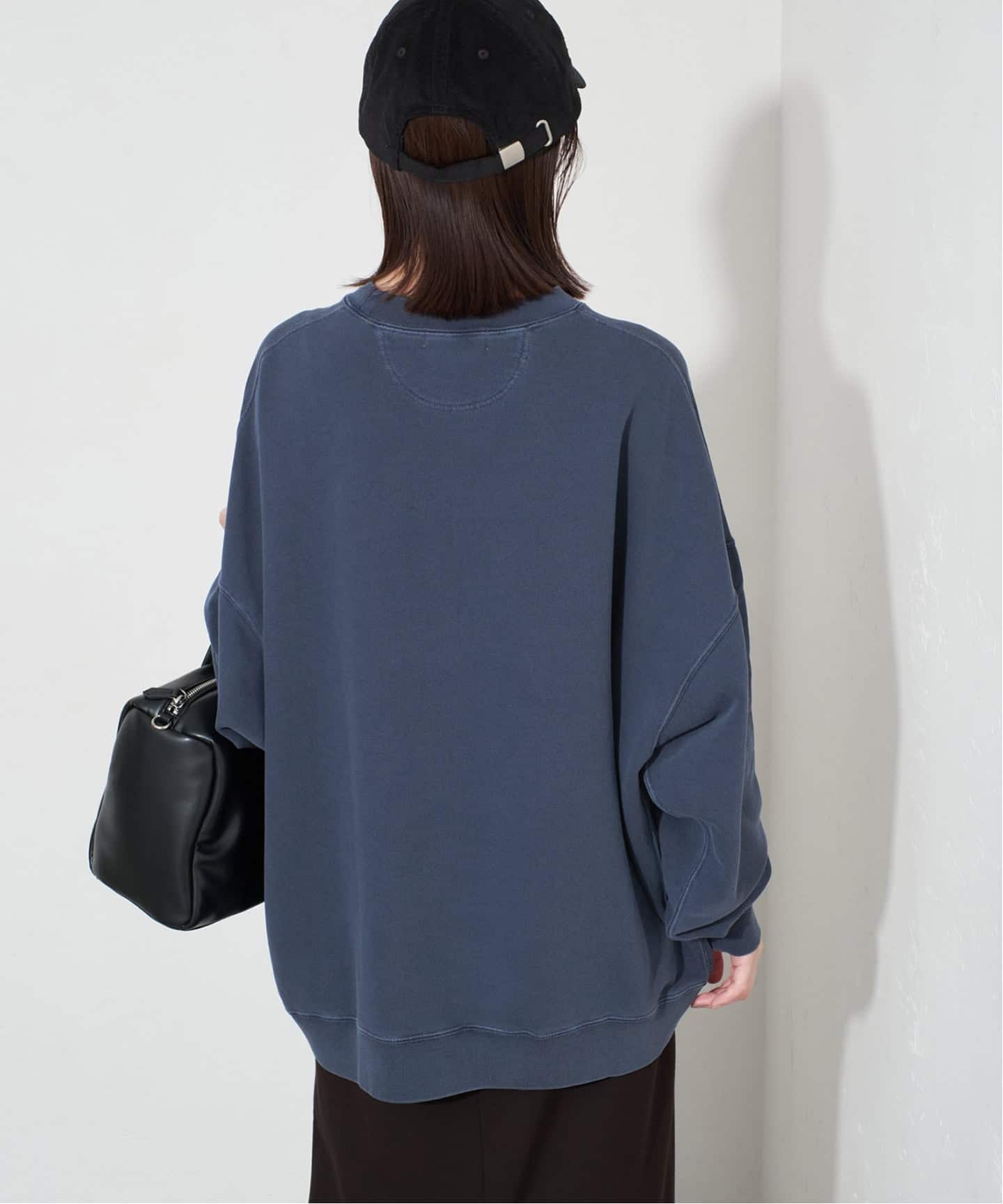 WEB限定/追加3予約》ビックシルエットピグメント裏毛プルオーバー