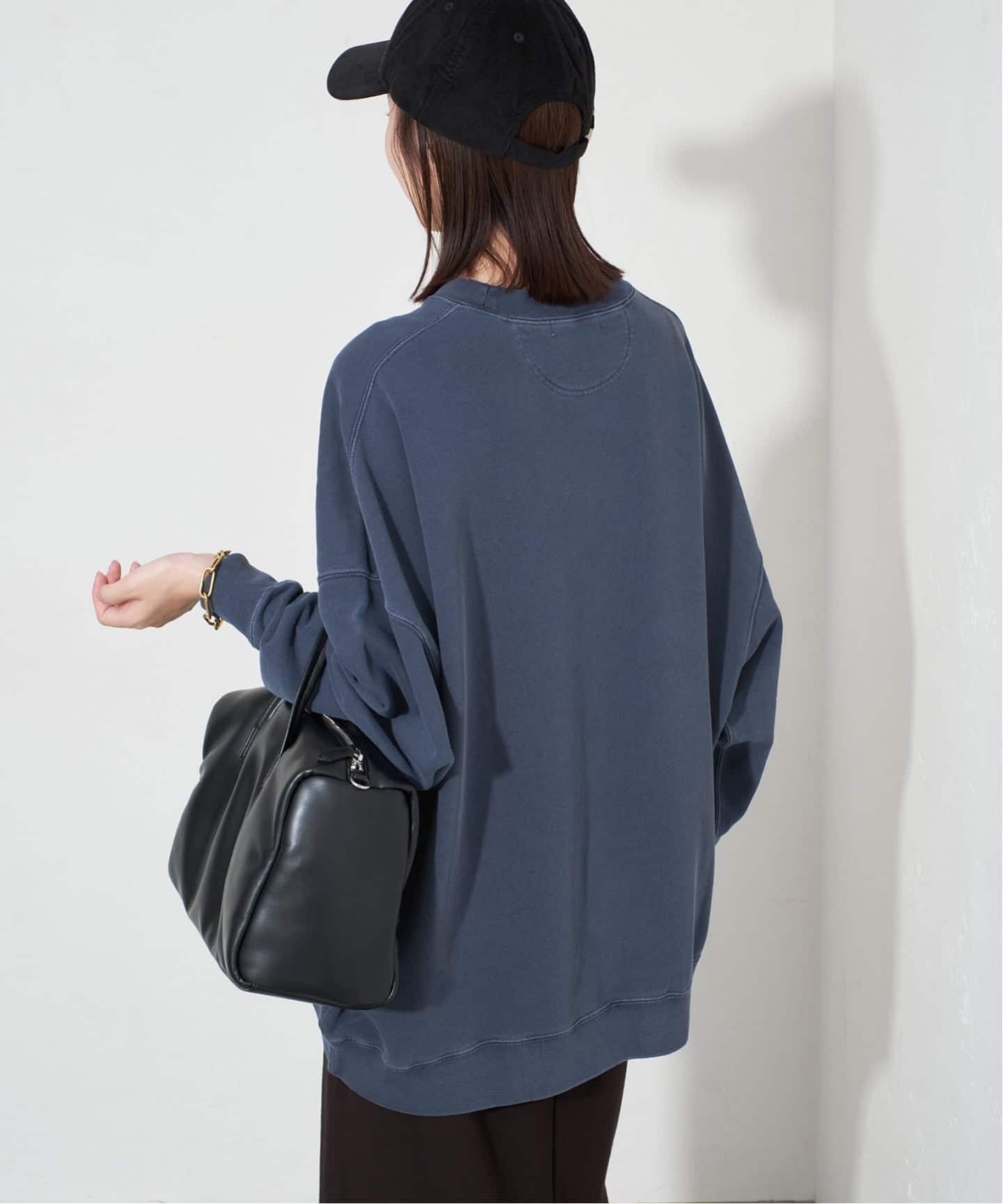 WEB限定/追加3》ビックシルエットピグメント裏毛プルオーバー