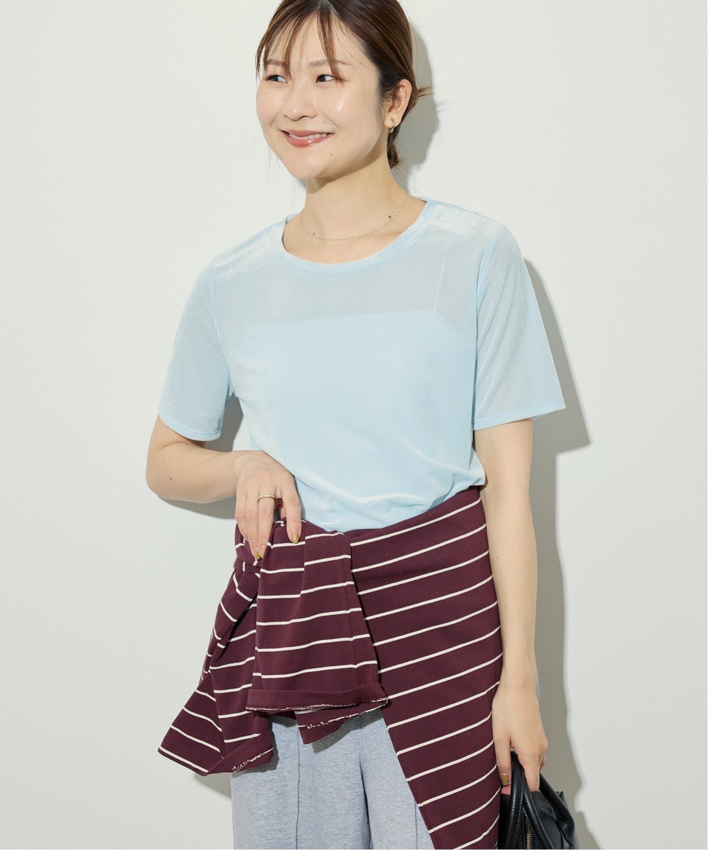 予約》ベロアTシャツ（Tシャツ／カットソー）｜SLOBE IENA