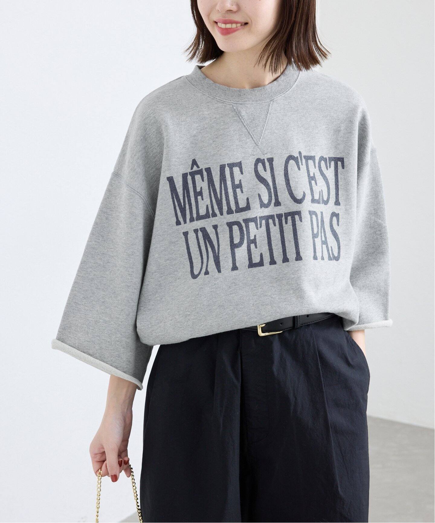 MEME SI CEST 裏毛プルオーバー（スウェット）｜SLOBE IENA（スローブ 