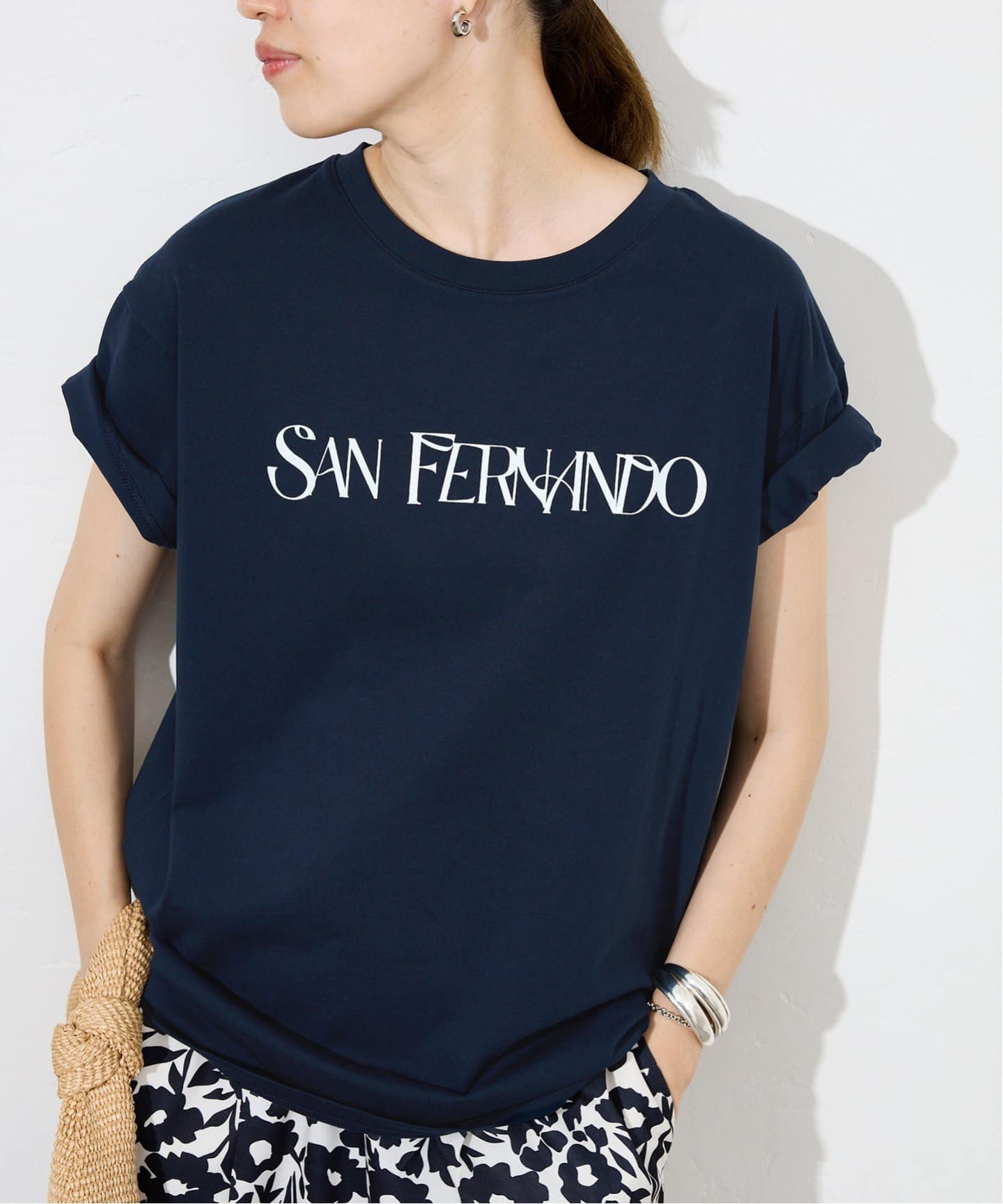 スローブイエナ Tシャツ SAN FERNANDOロゴTEE（Tシャツ／カットソー）｜SLOBE IENA