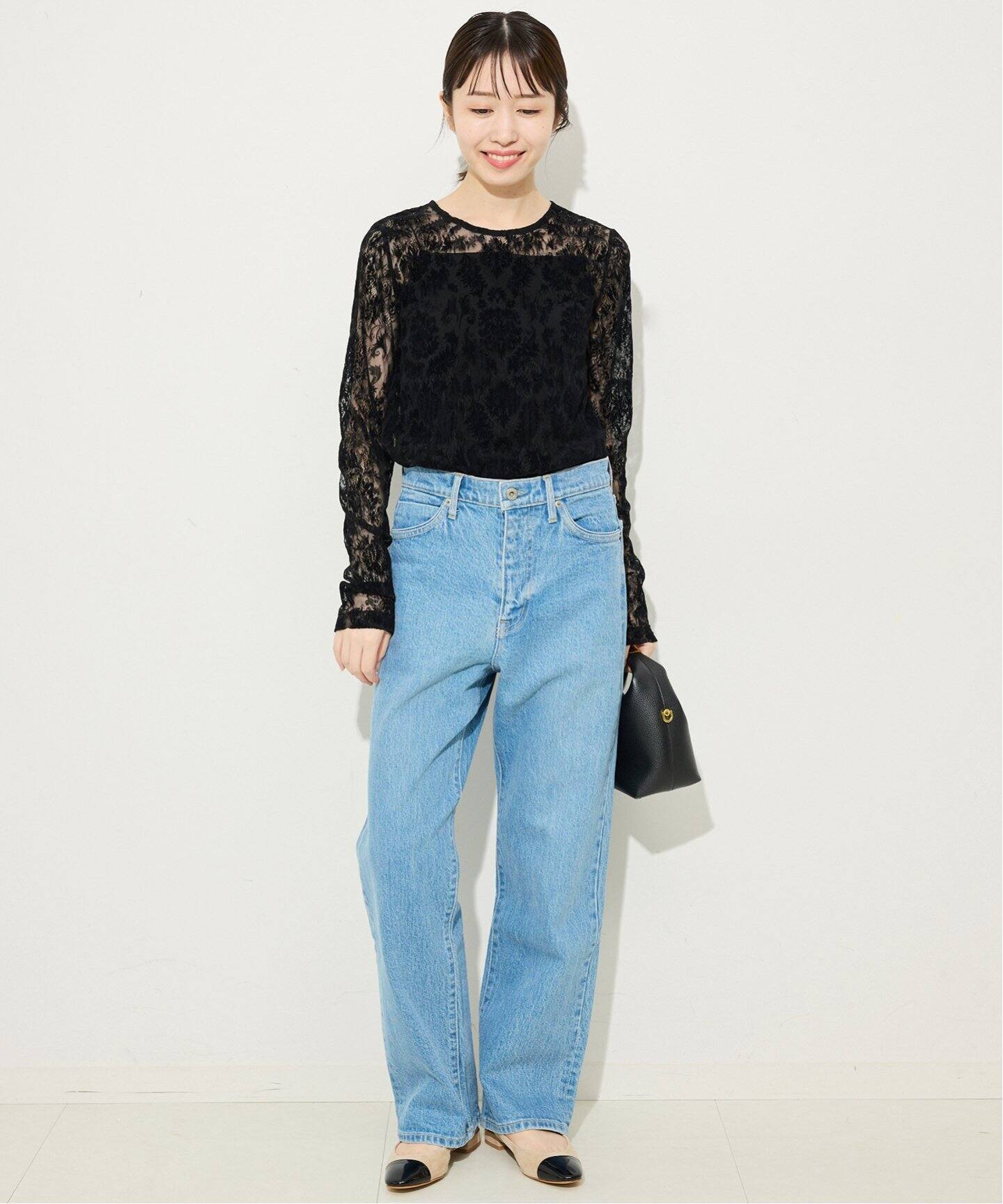 レースフロッキープルオーバー（Tシャツ／カットソー）｜SLOBE IENA