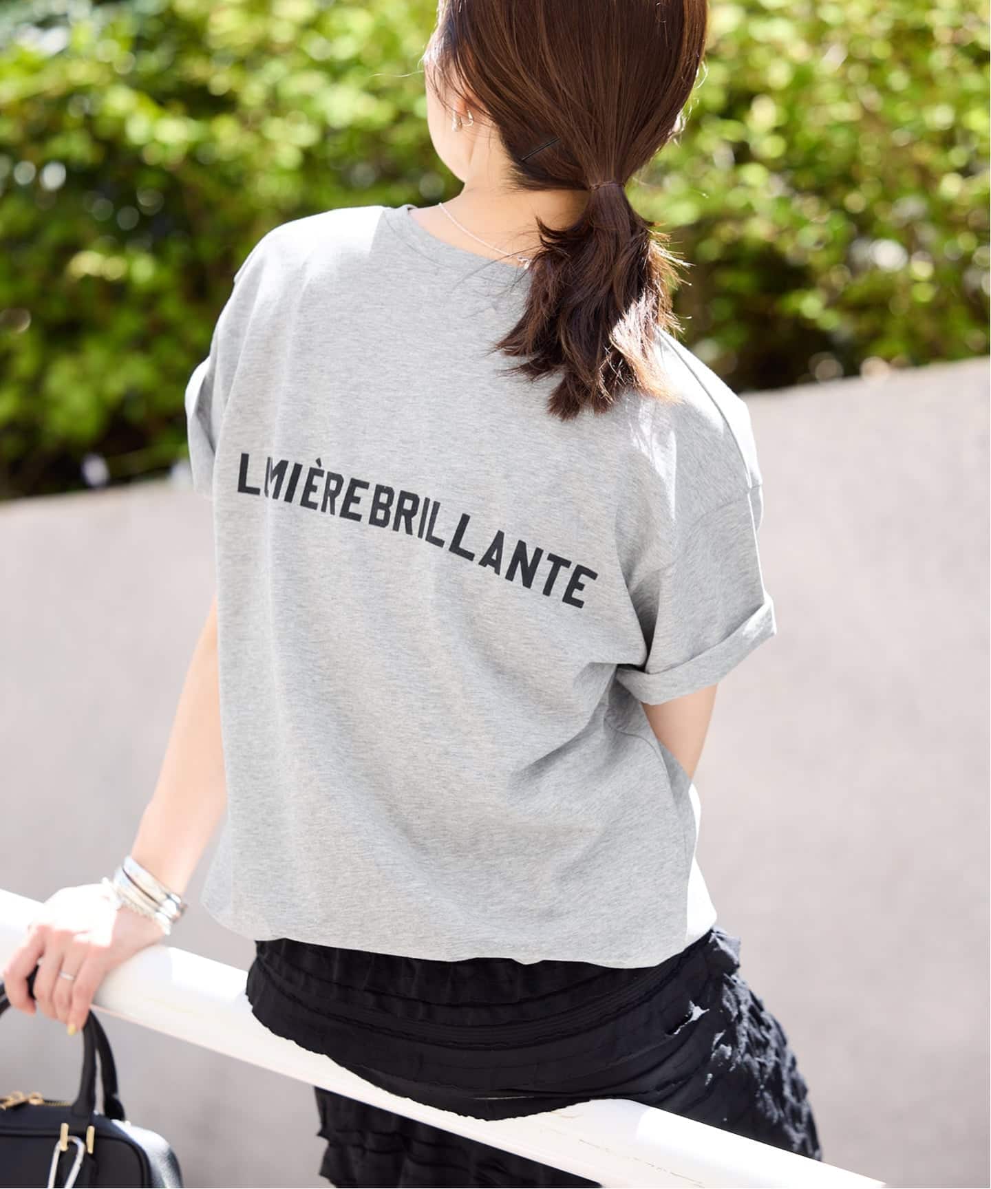 スローブイエナ　1ST ETOILE Tシャツ グレー　予約待ち 1ST ETOILE Tシャツ（Tシャツ／カットソー）｜SLOBE IENA