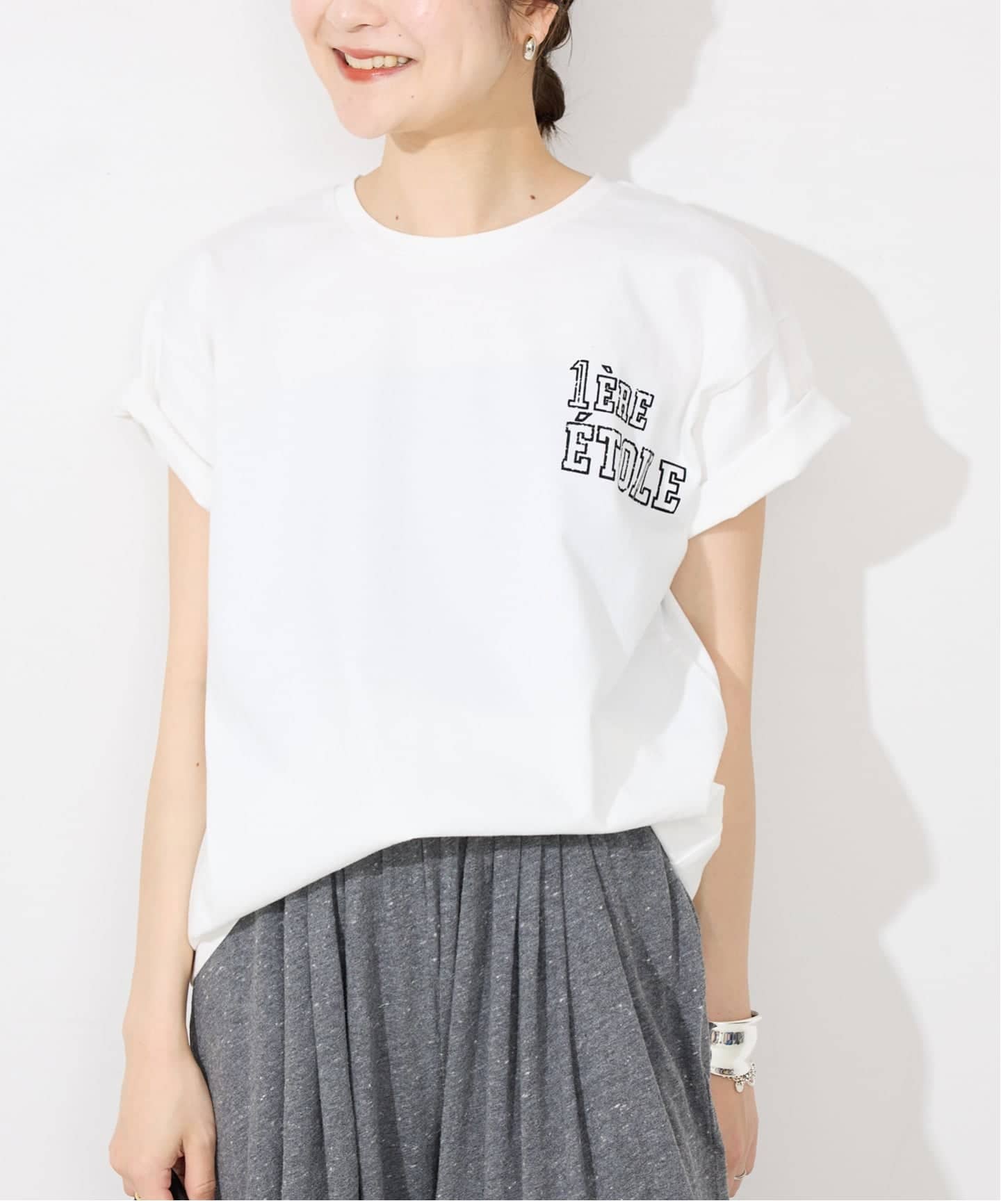 スローブイエナ Tシャツ SAN FERNANDOロゴTEE（Tシャツ／カットソー）｜SLOBE IENA