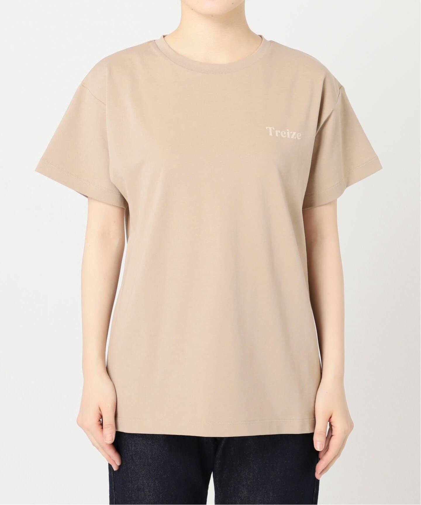 [新品]SLOBE IENA Treize 13 プリント 半袖Tシャツ Treize 13 Tシャツ（Tシャツ/カットソー）｜SLOBE IENA