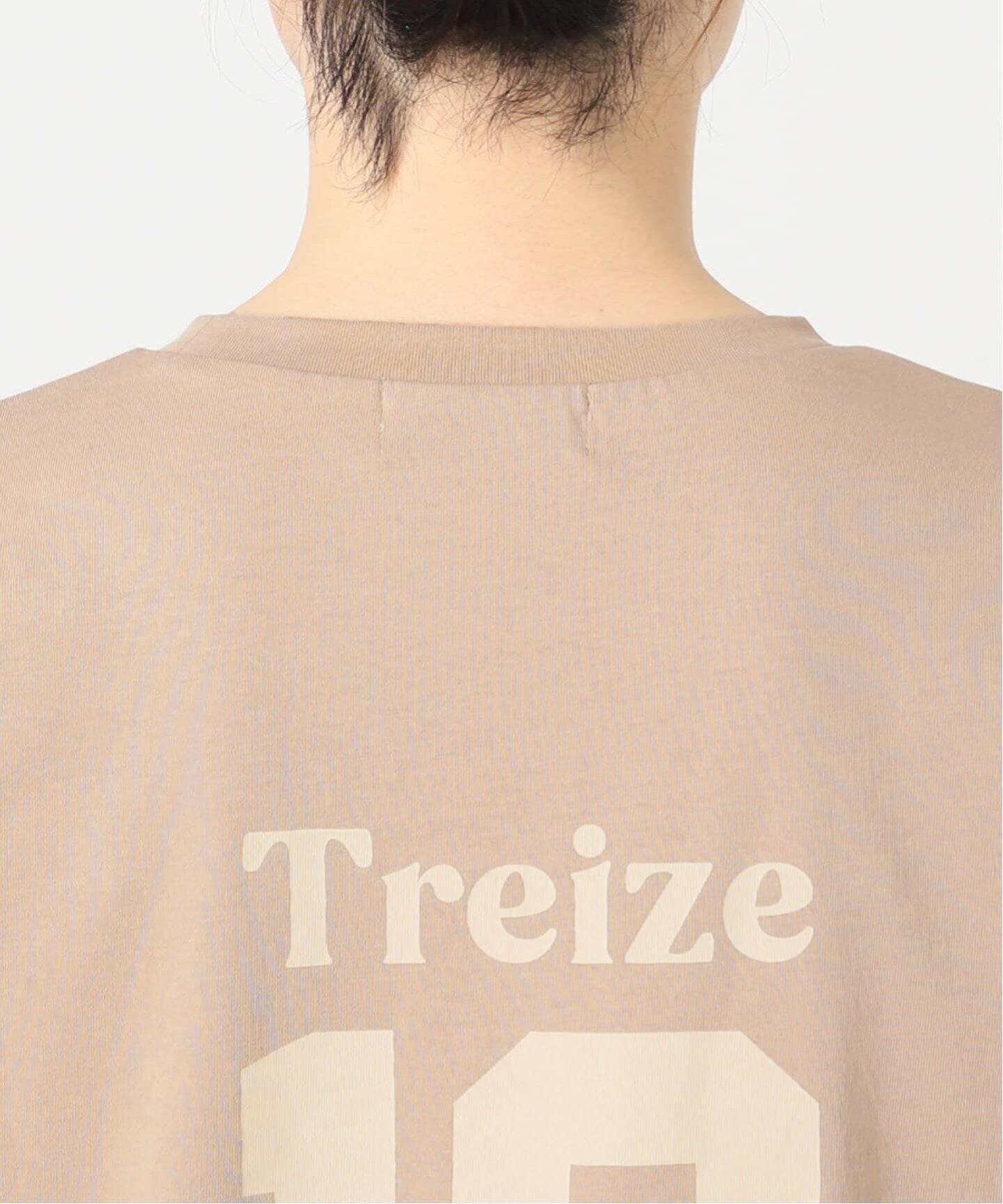 neat Tシャツ　ベージュ 4/13まで Healthknit（ヘルスニット） ナローボーダー クルーネック半袖Tシャツ